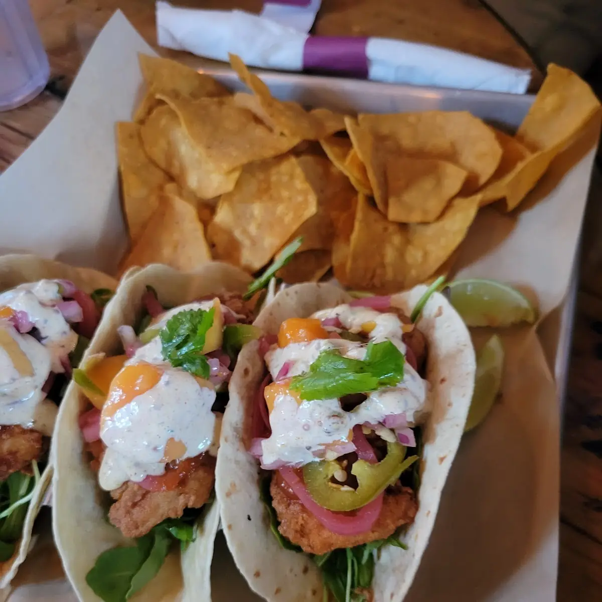 Killer Mango Shrimp Tacos