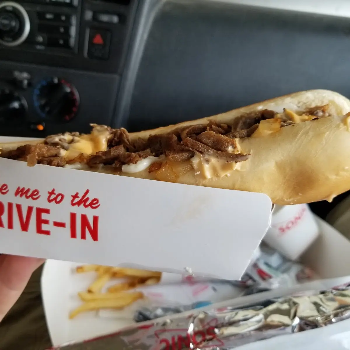 Footlong Philly Cheese Steak Coney Dog