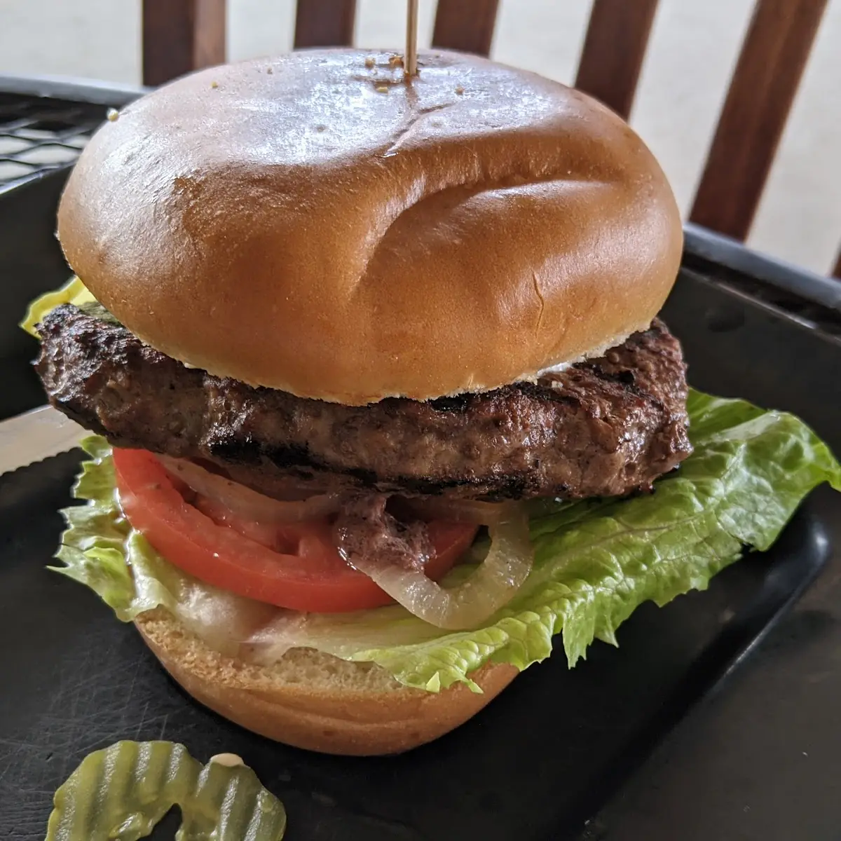 American Kobe Mushroom Burger
