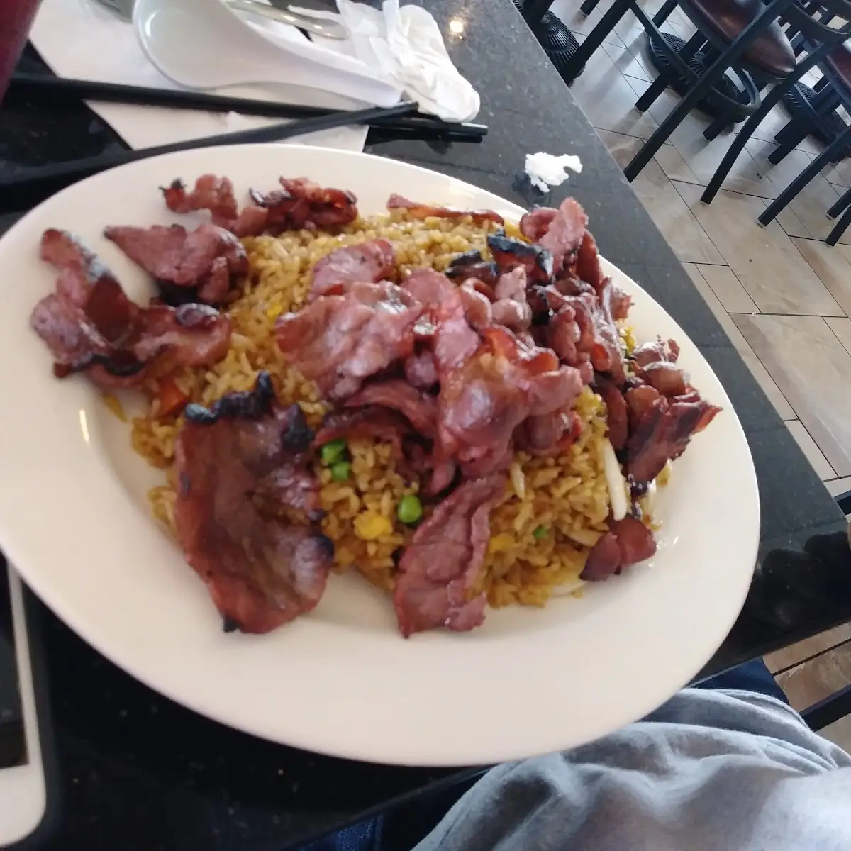 Char Broiled Grilled Pork Fried Rice