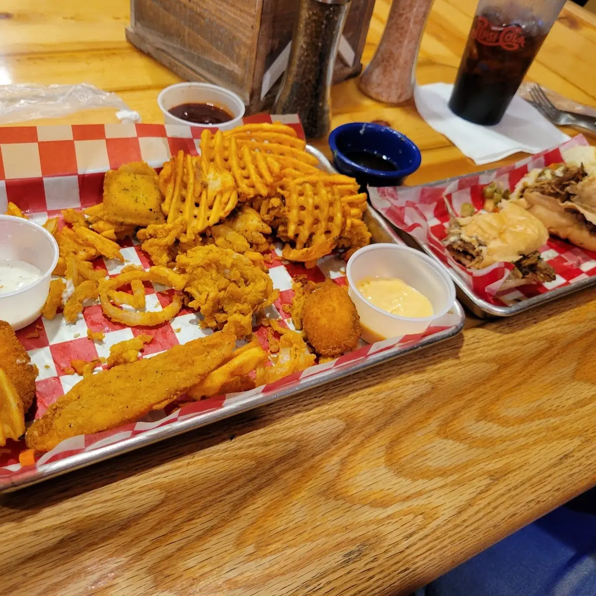 French Dip and Appetizer Platter
