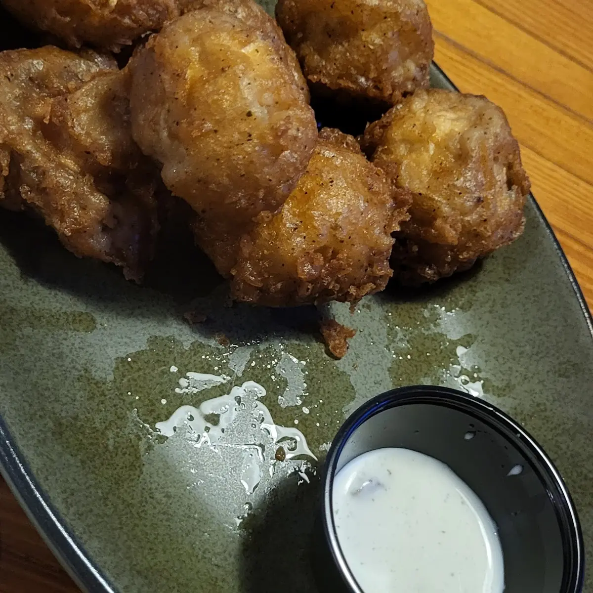 Beer Battered Mushrooms