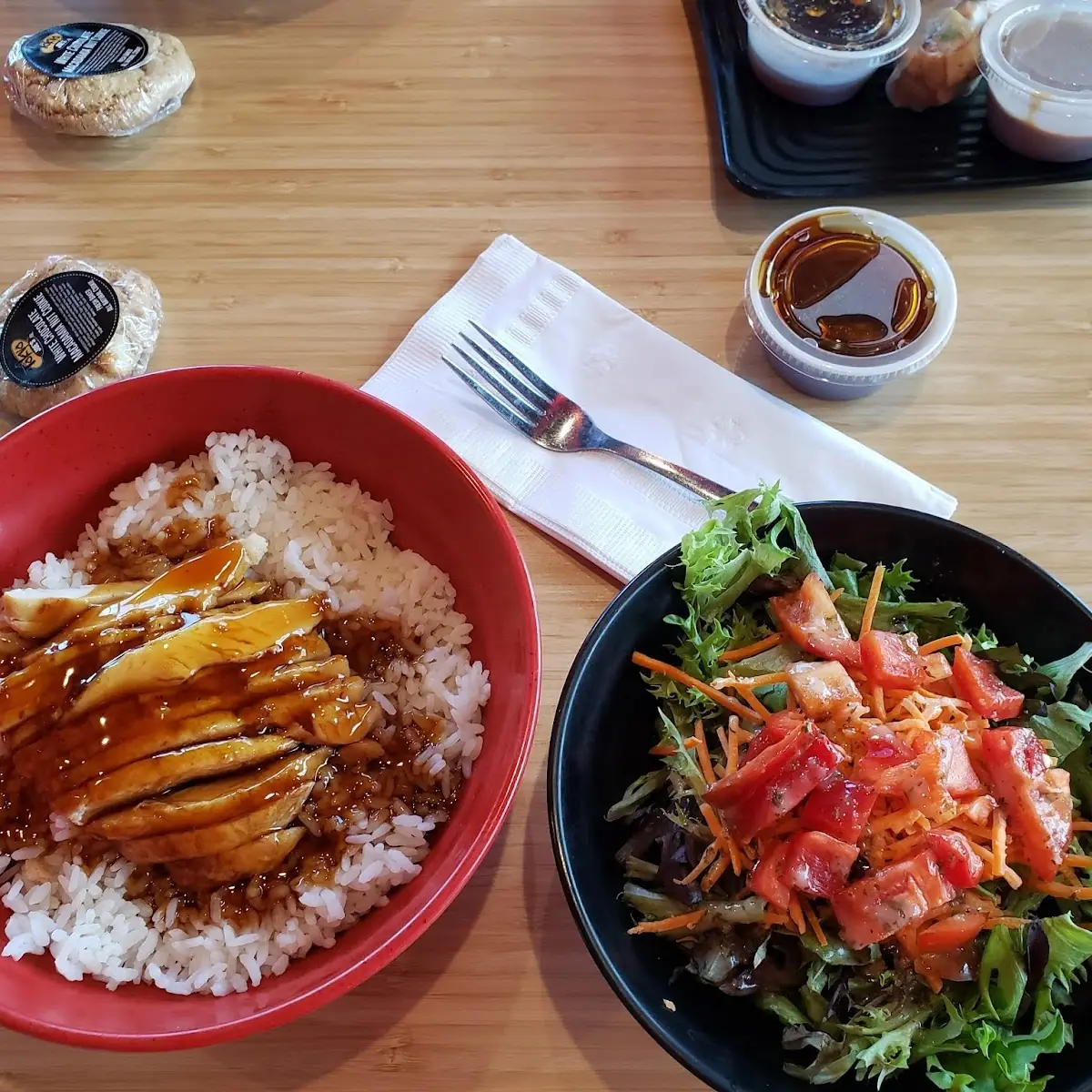 Teriyaki Chicken and White Rice