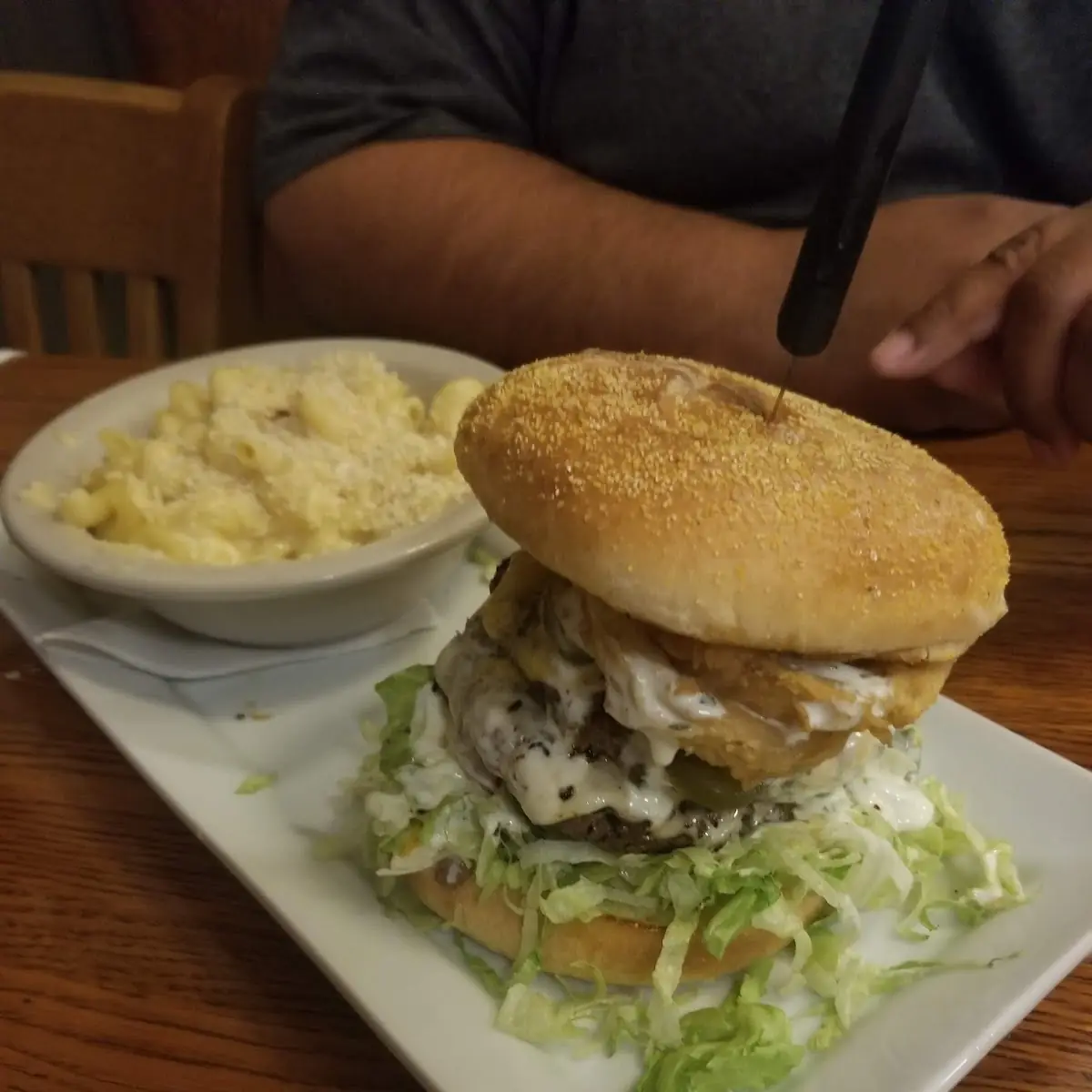 Burger patty only