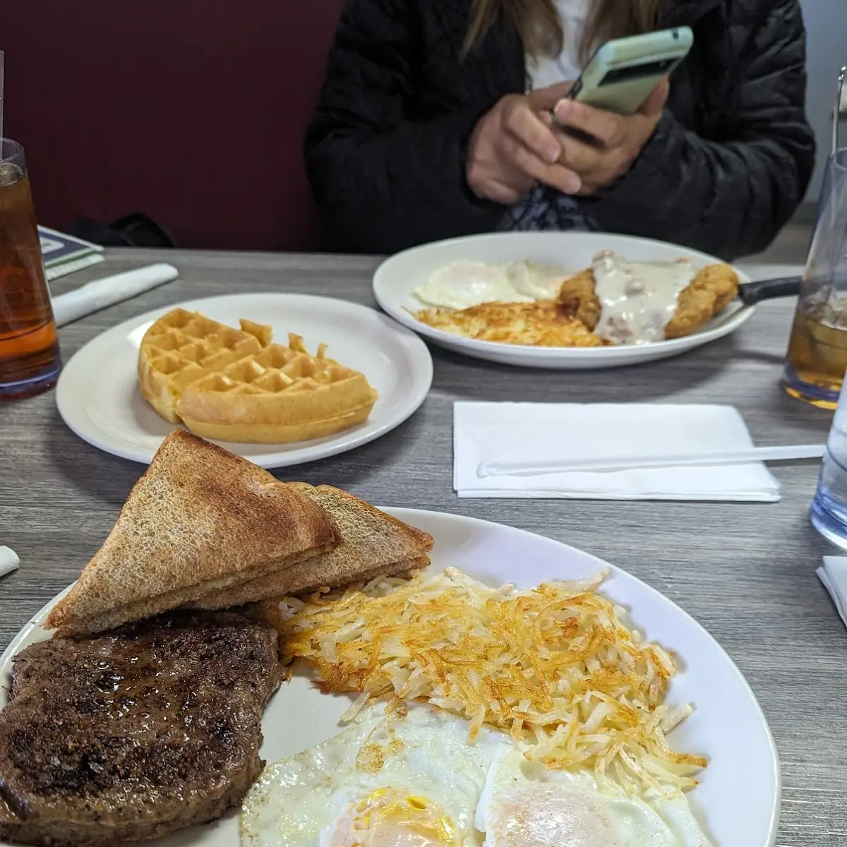 Country Fried Steak & Eggs