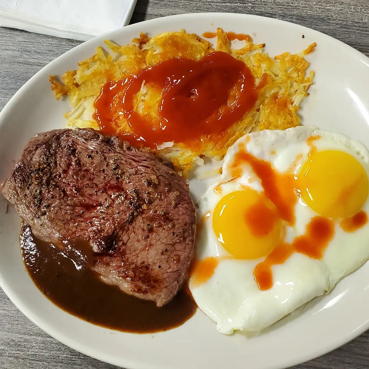 Steak and Eggs