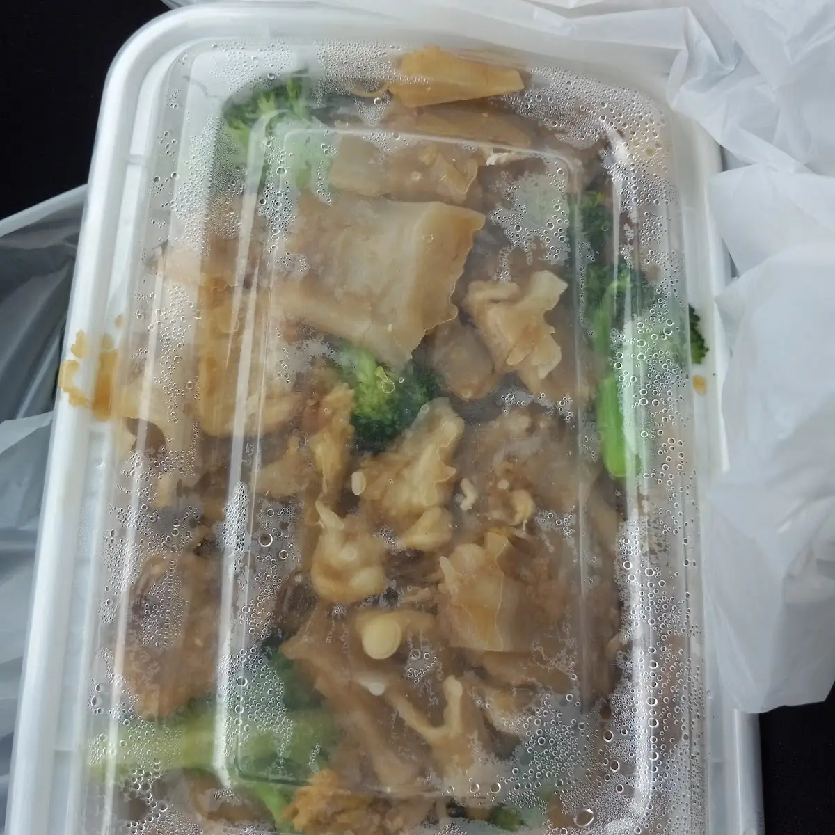 Beef and Chicken Pad See EW