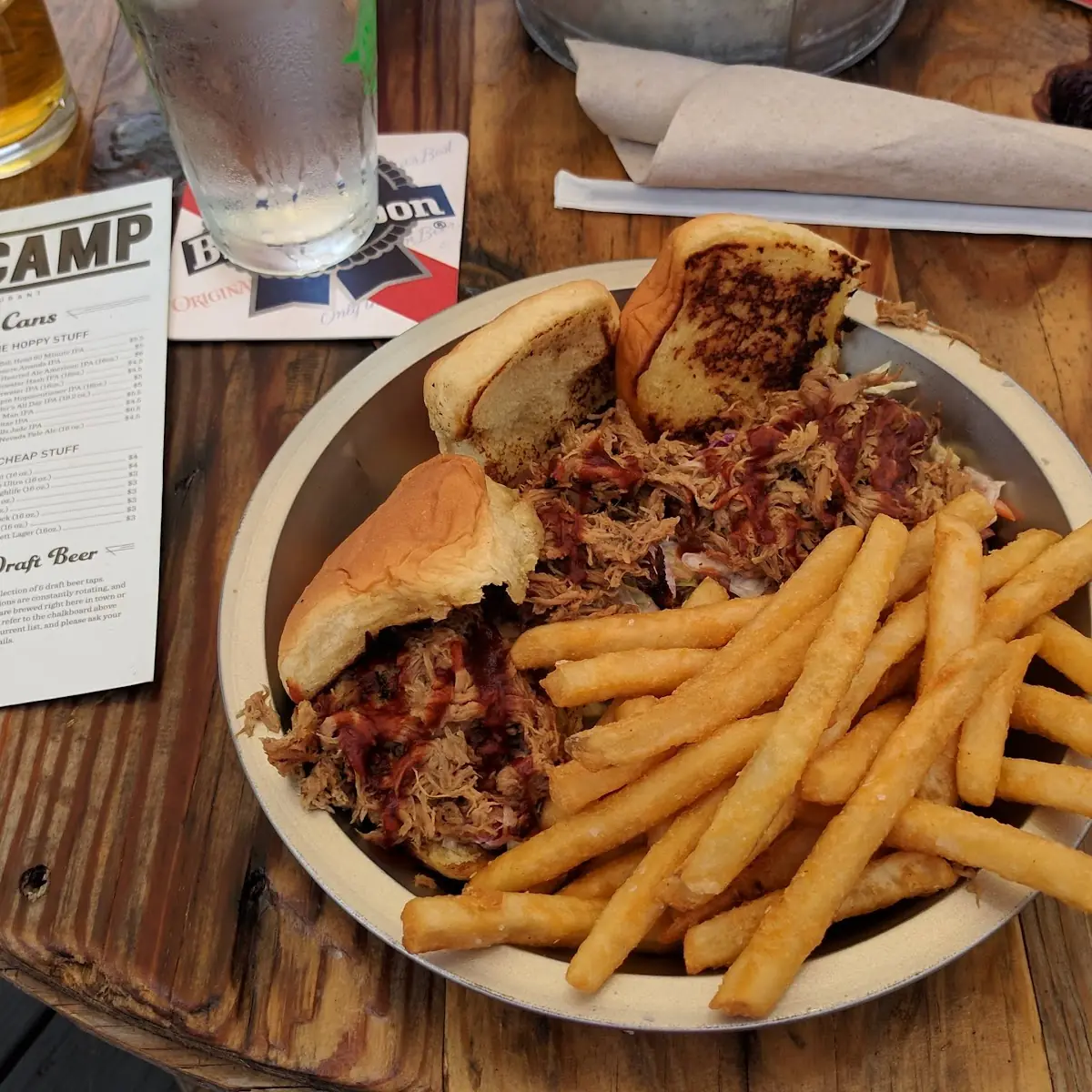 BBQ Pulled Pork and Fries