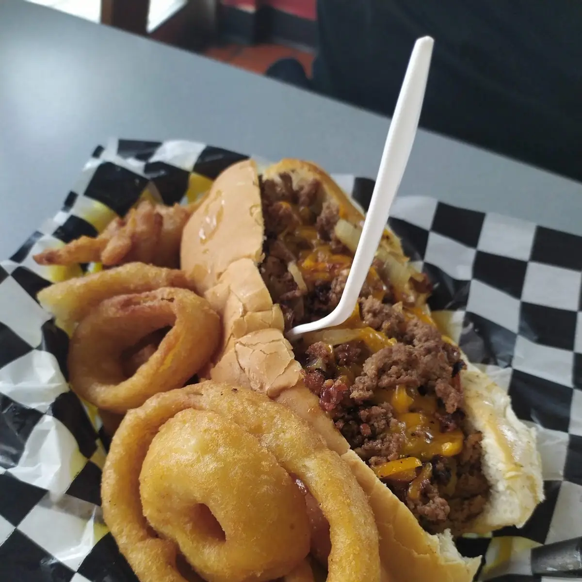 Cheeseburger Philly Cheese Steak