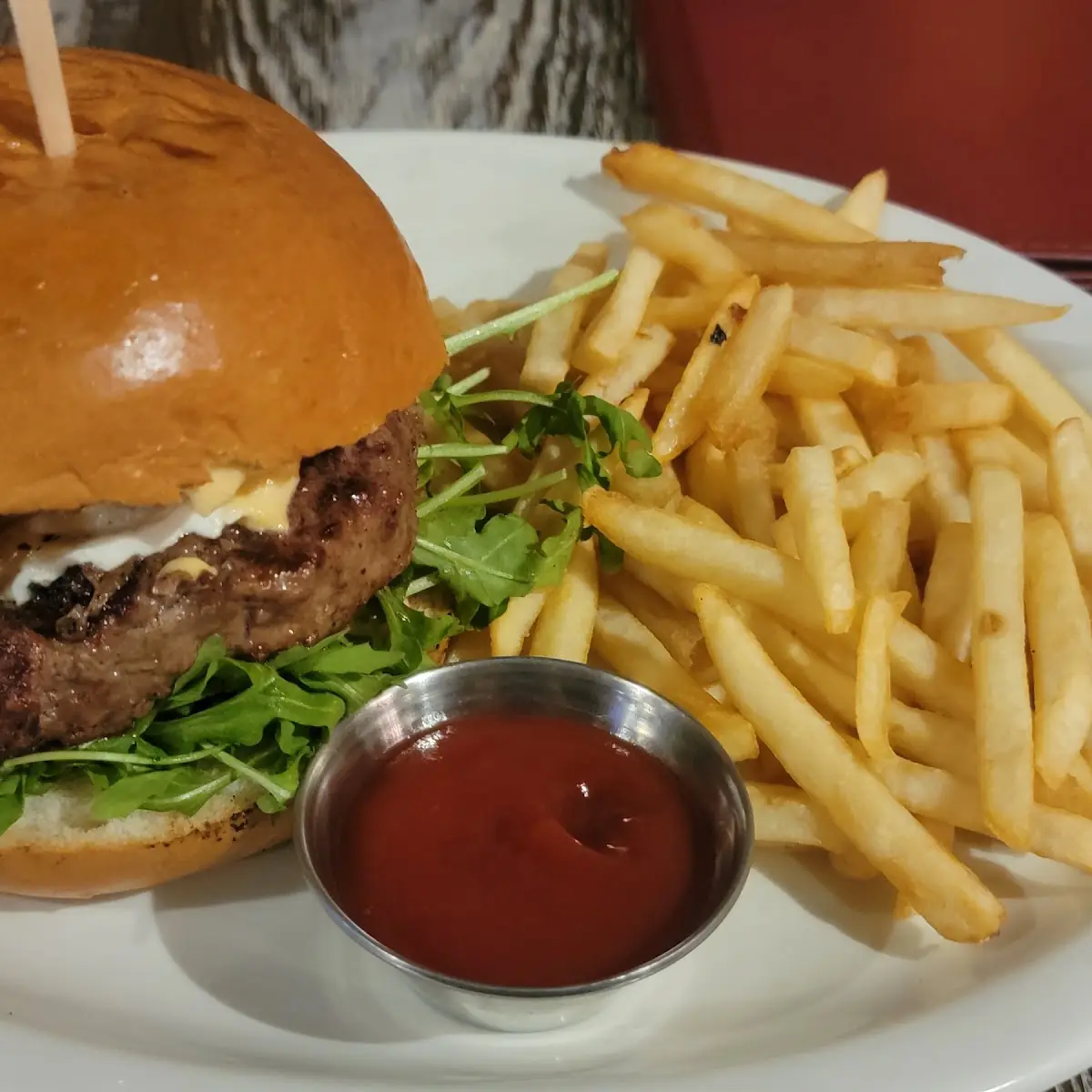 Spicy Lamb Burger
