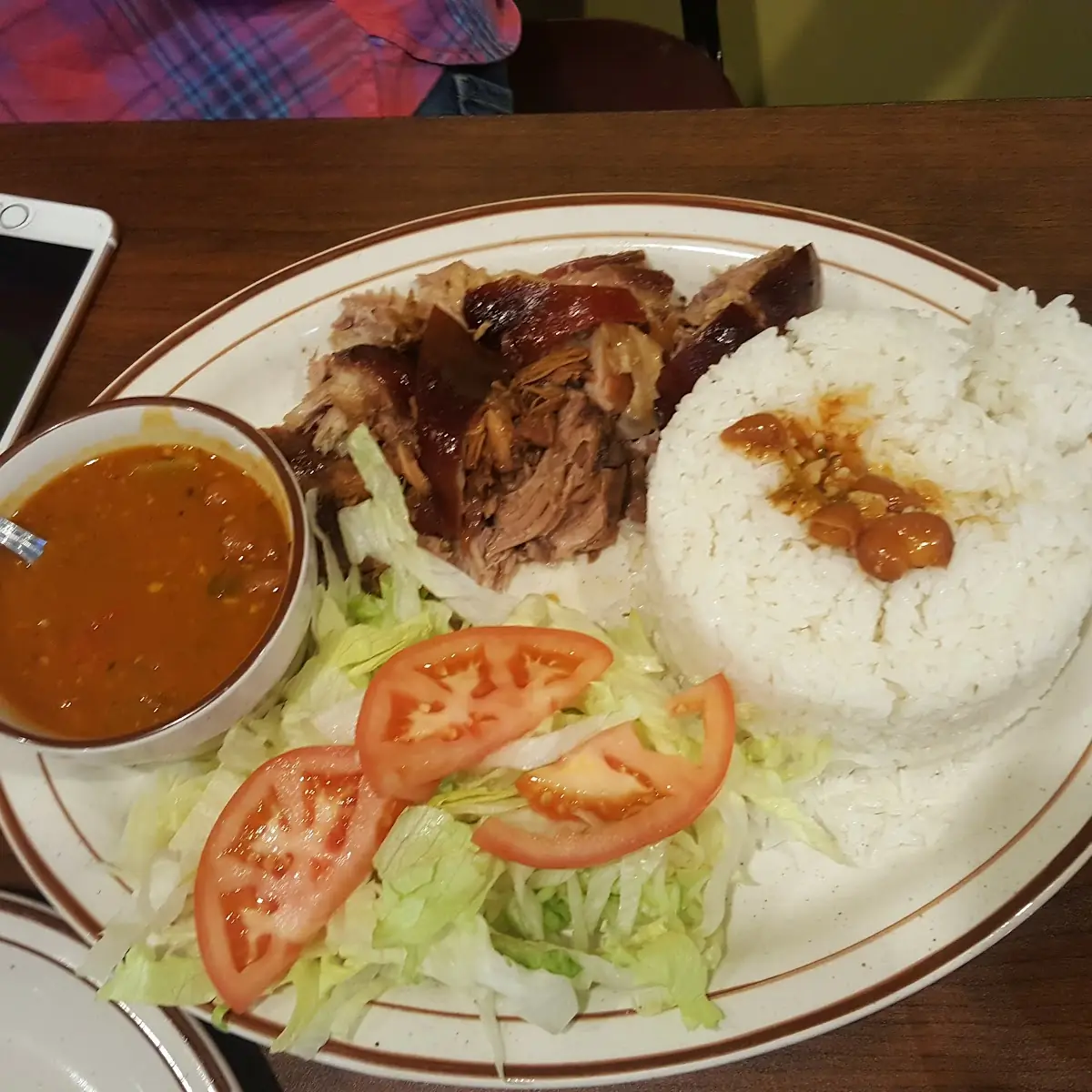 Rice and Roast Pork