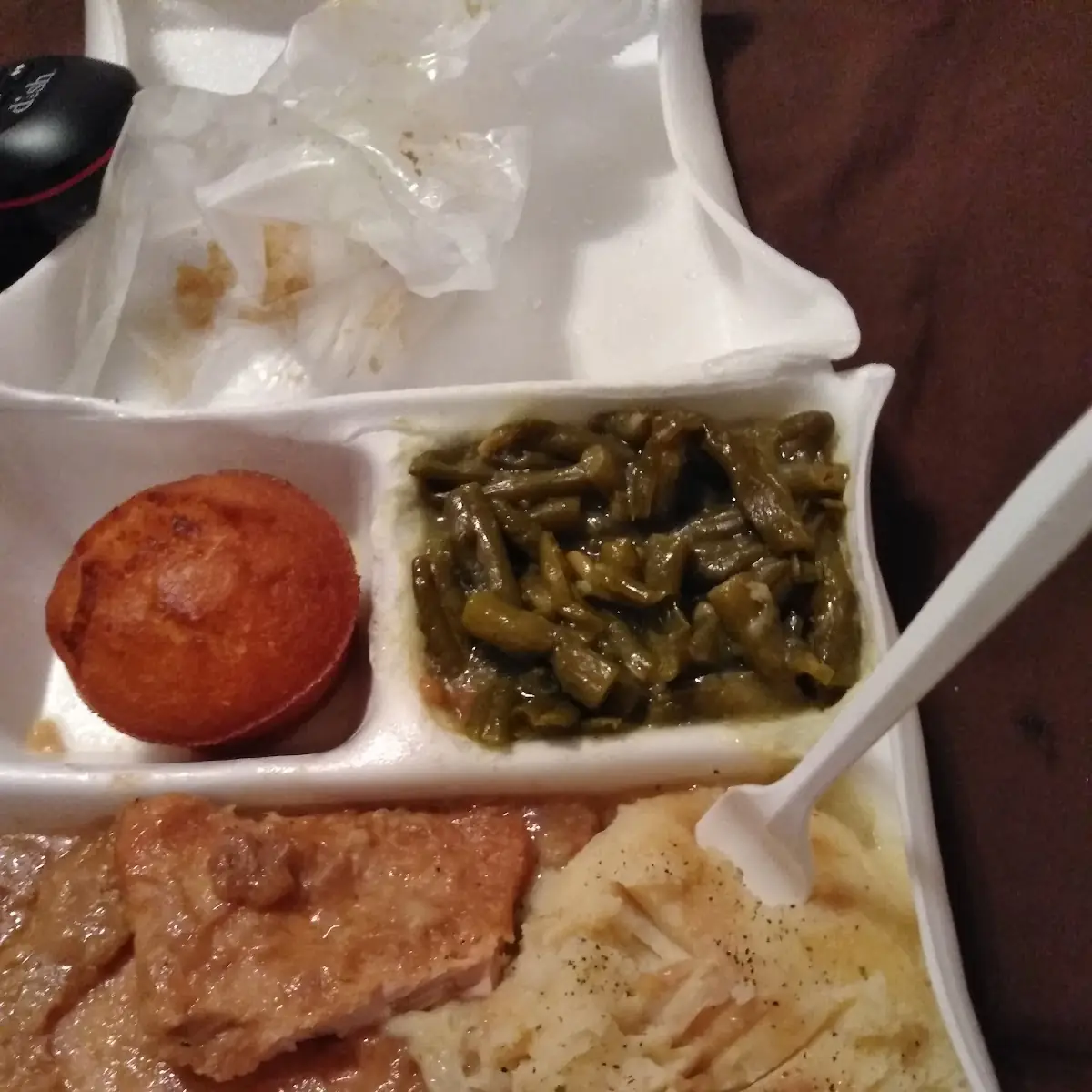 Green Beans and Cornbread