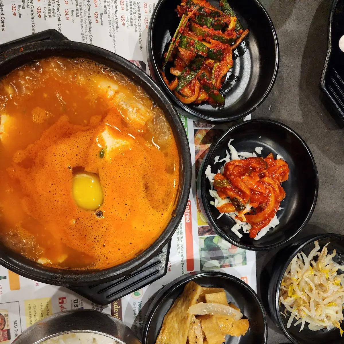 Seafood Tofu Soup