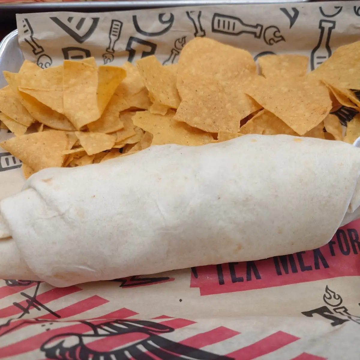 Ragin' Chicken Burrito