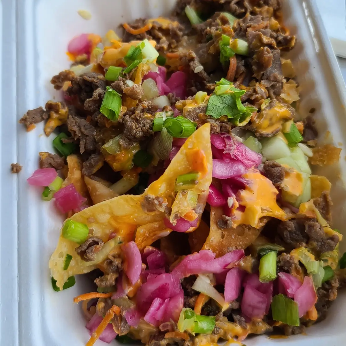 Beef Bulgogi Nachos