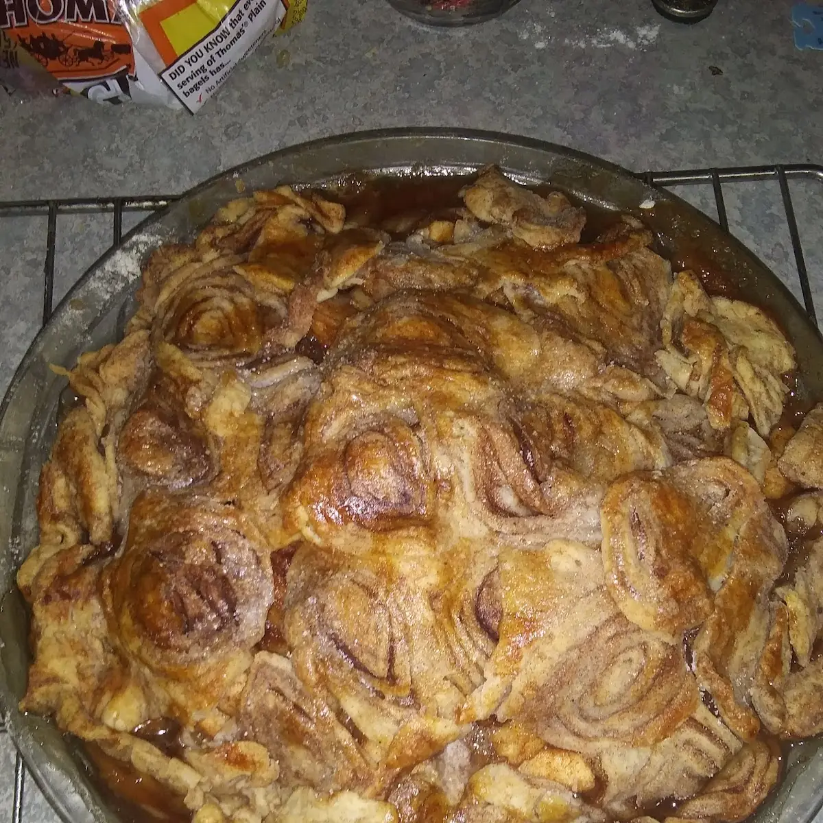 Apple Pie with Cinnamon Crust