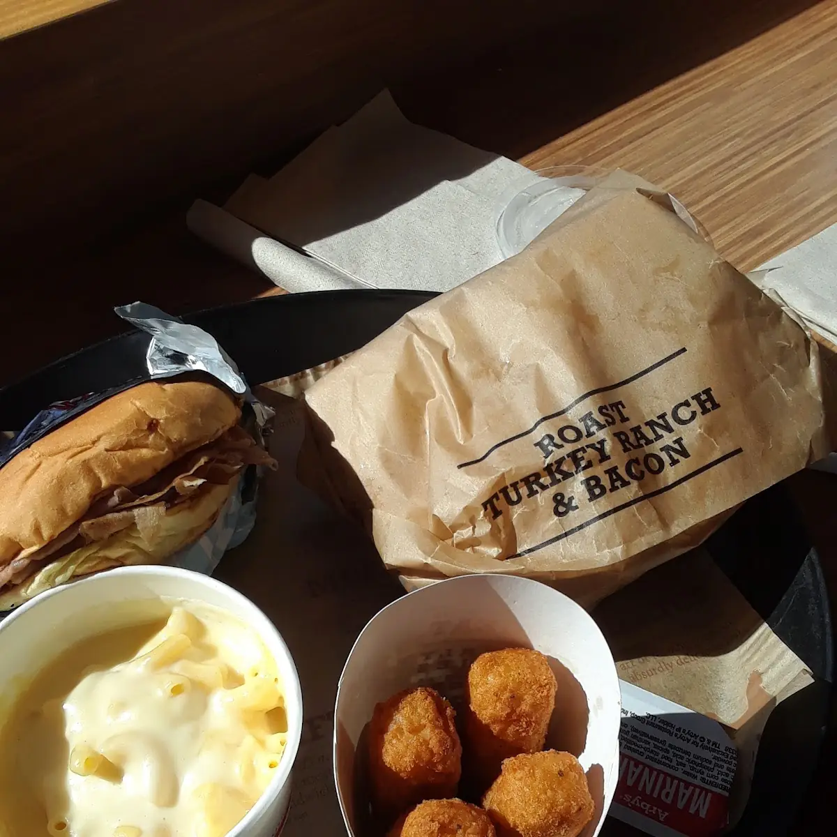 Beef and Cheddar Mac N Cheese Cheese Sticks and the Turkey Bacon Ranch Market Fresh Sandwich