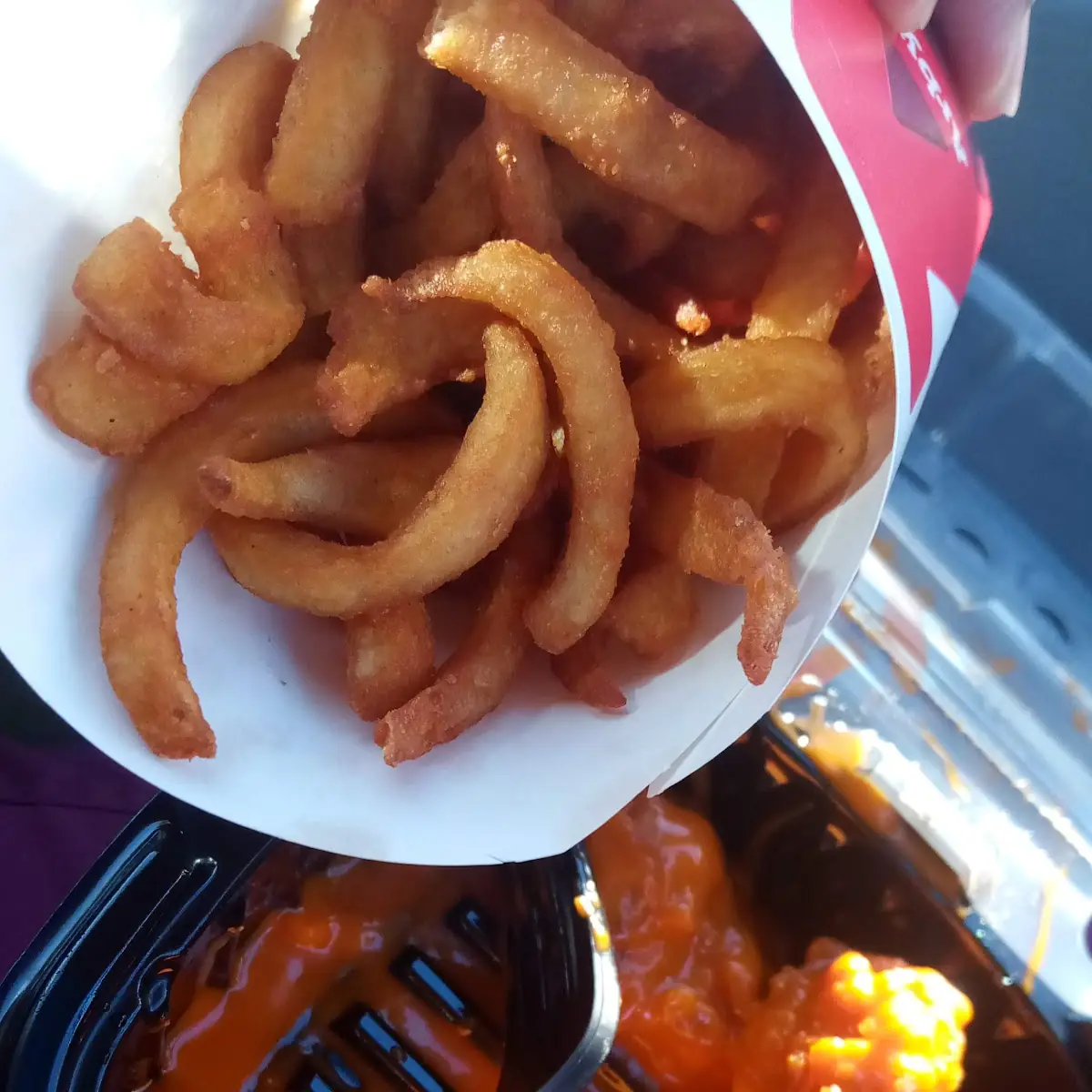 Boneless Chicken Wings Dinner