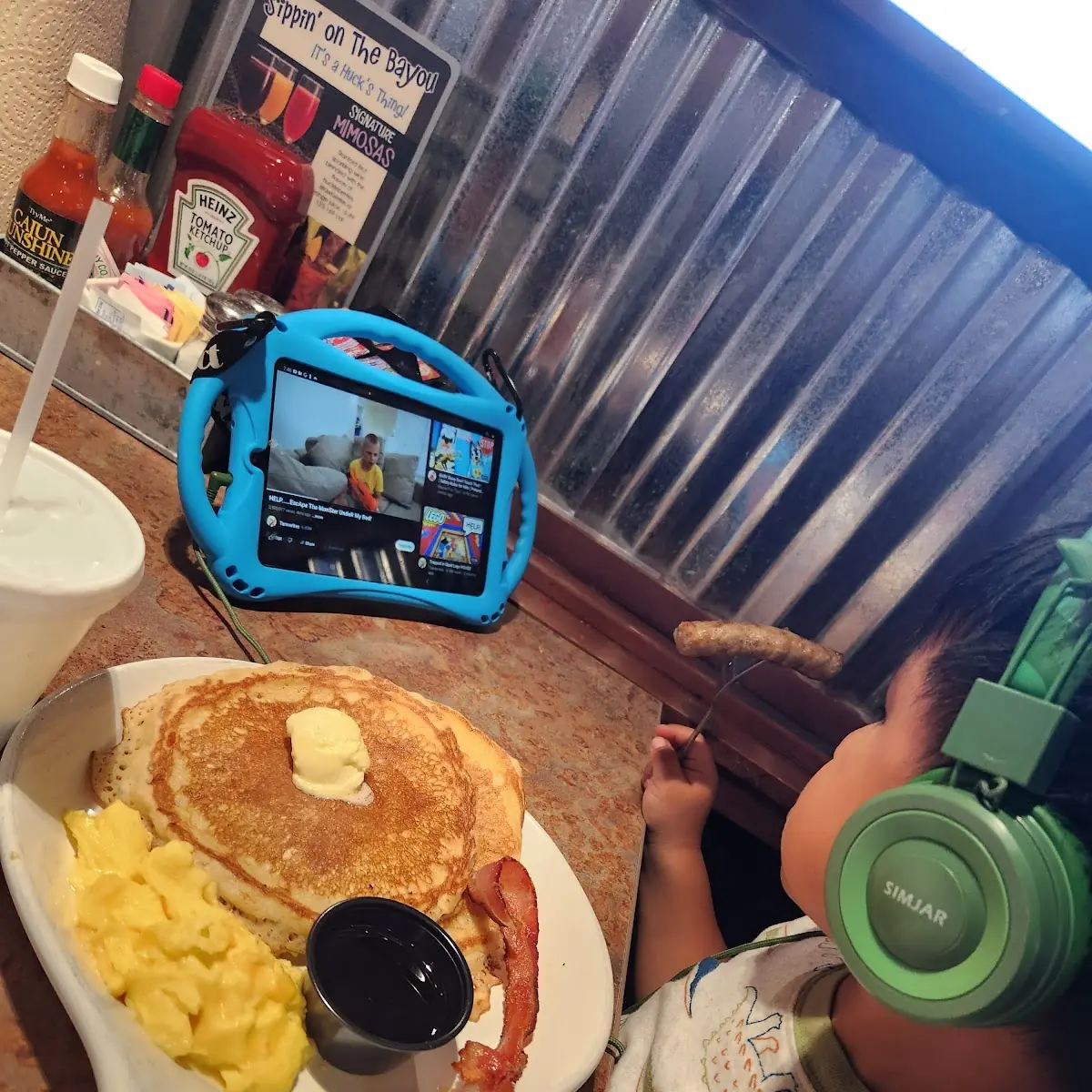 Kids Pancake Combo