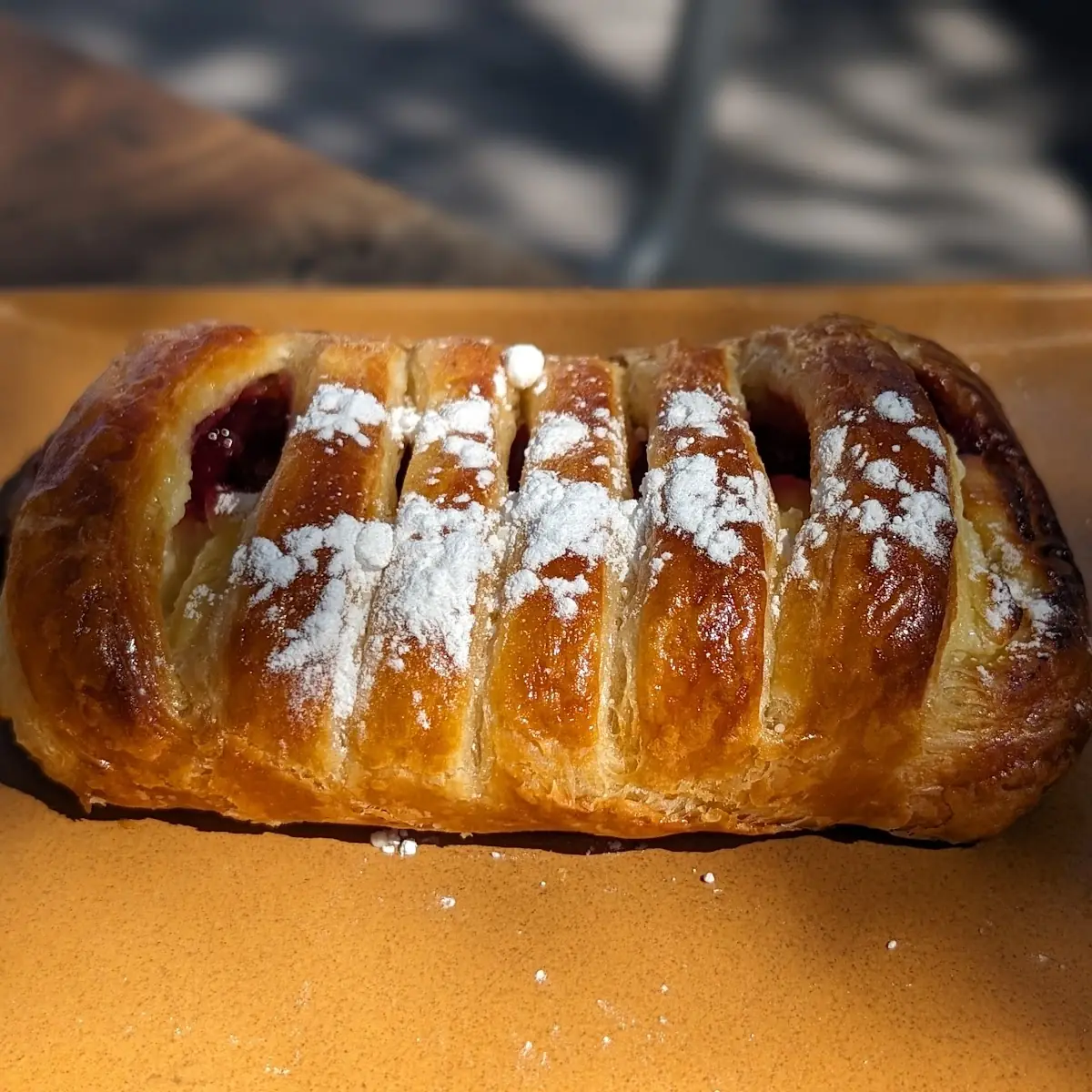 Cherry Cream Cheese Strudel