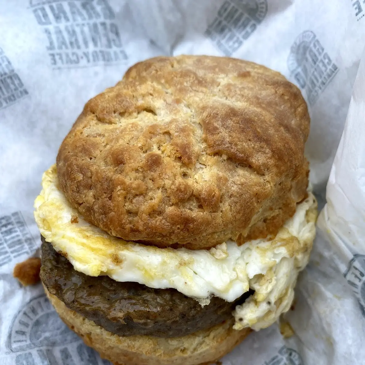 Sausage Egg Biscuit