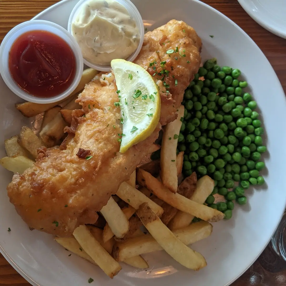 Ale Battered Fish & Chips