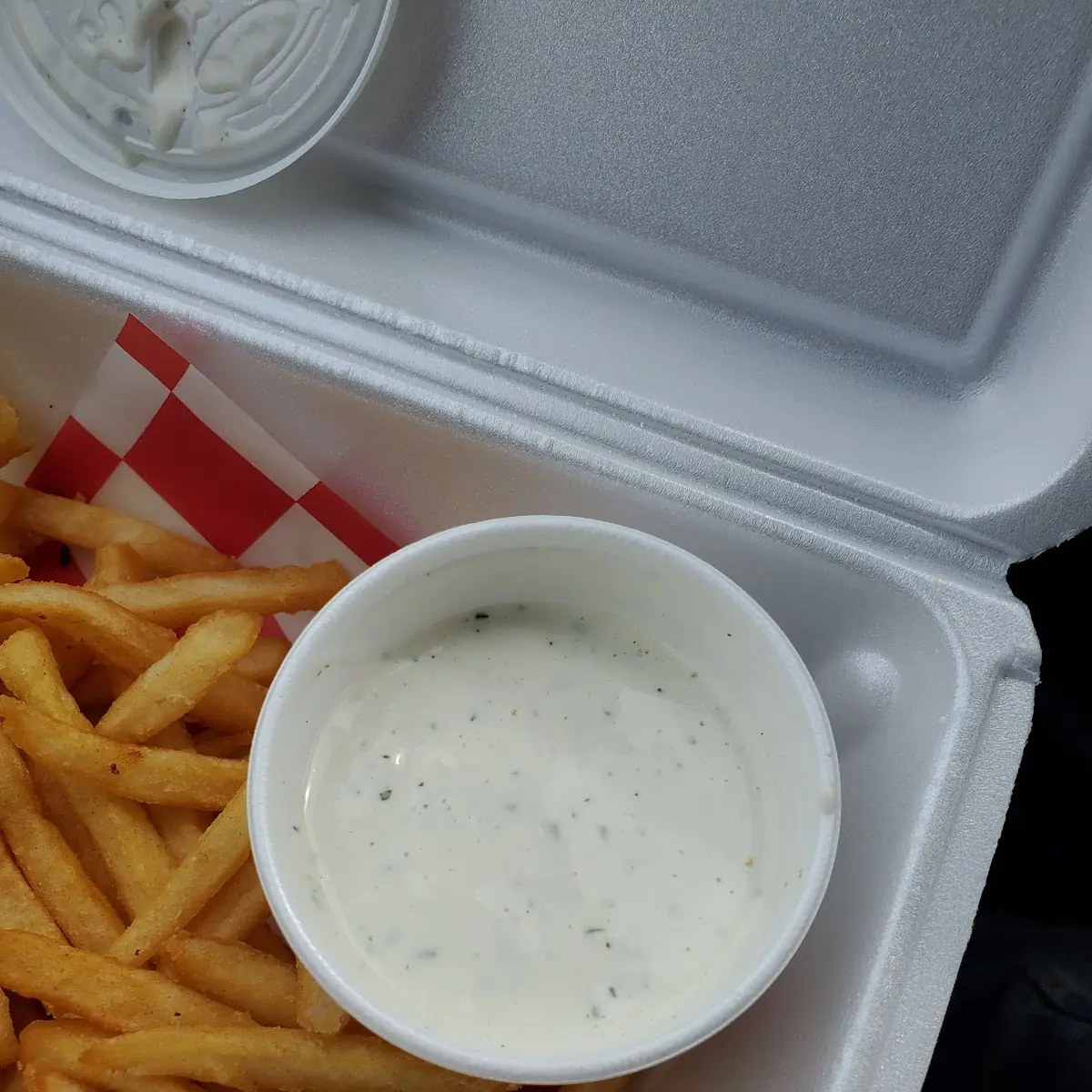 Burger and Fries