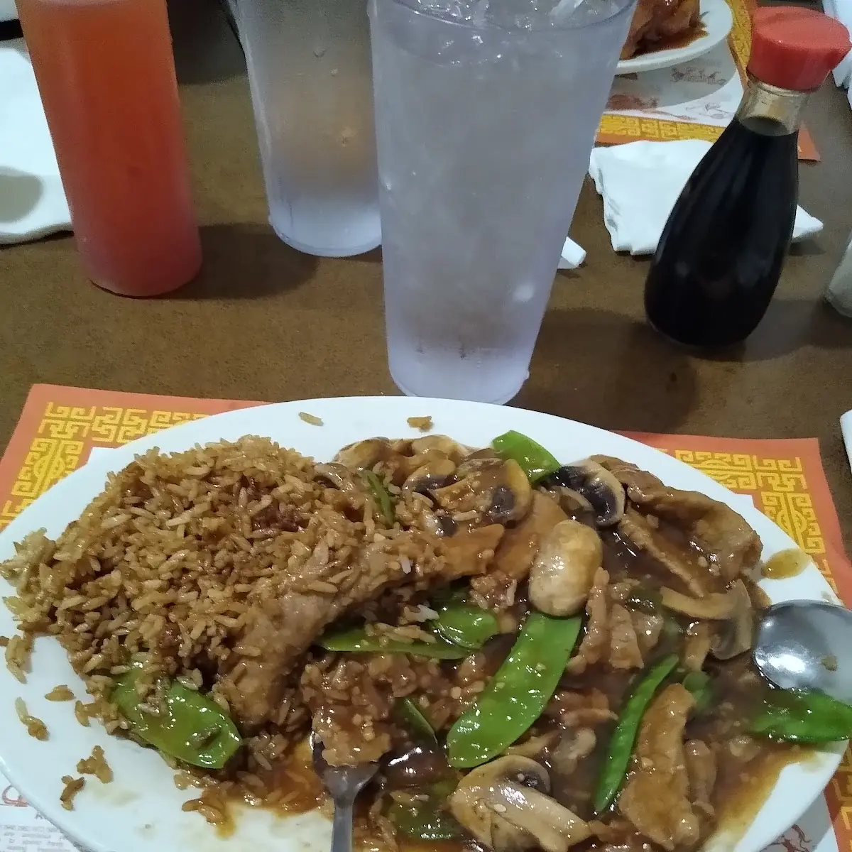 Stir Fried Rice with Beef
