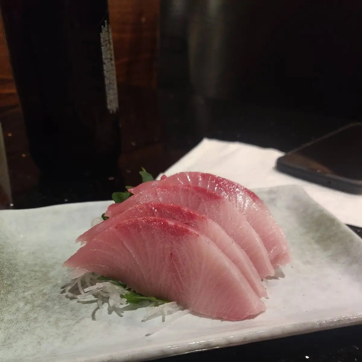 Yellow Tail Sashimi