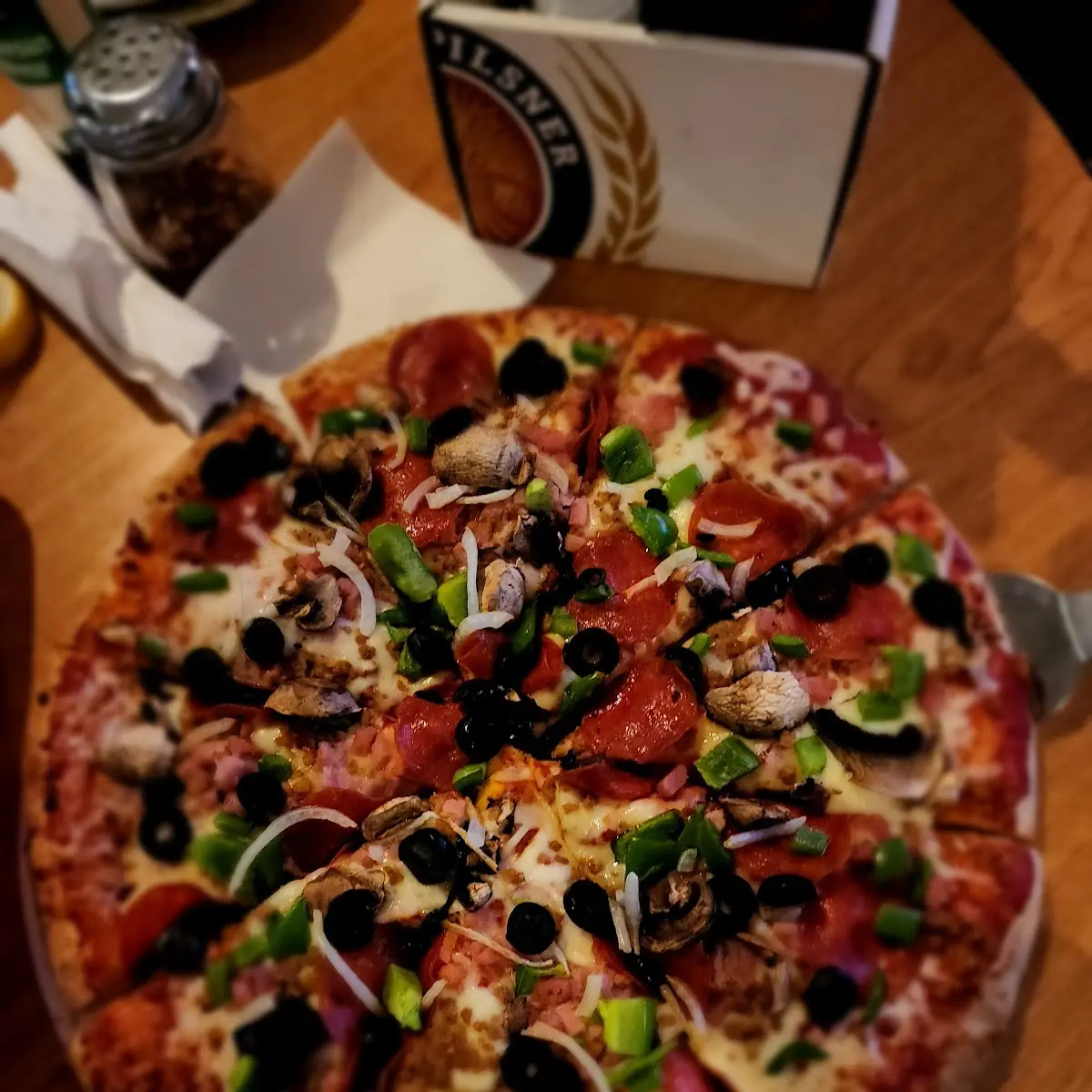 Wrigley Supreme Pizza