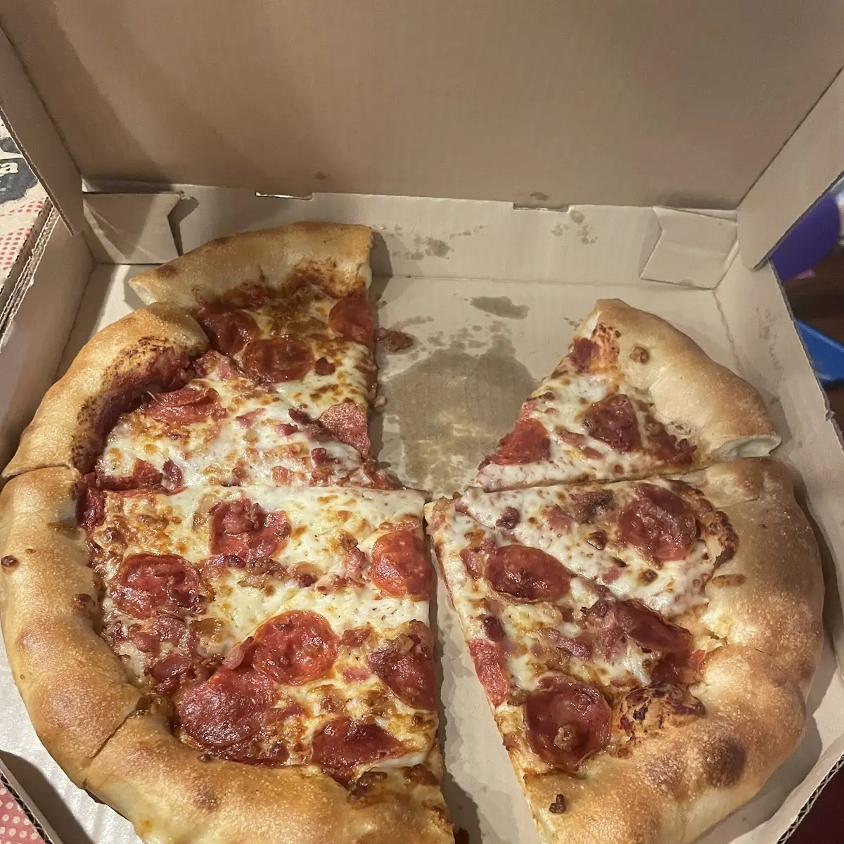 Pepperoni Stuffed Crust
