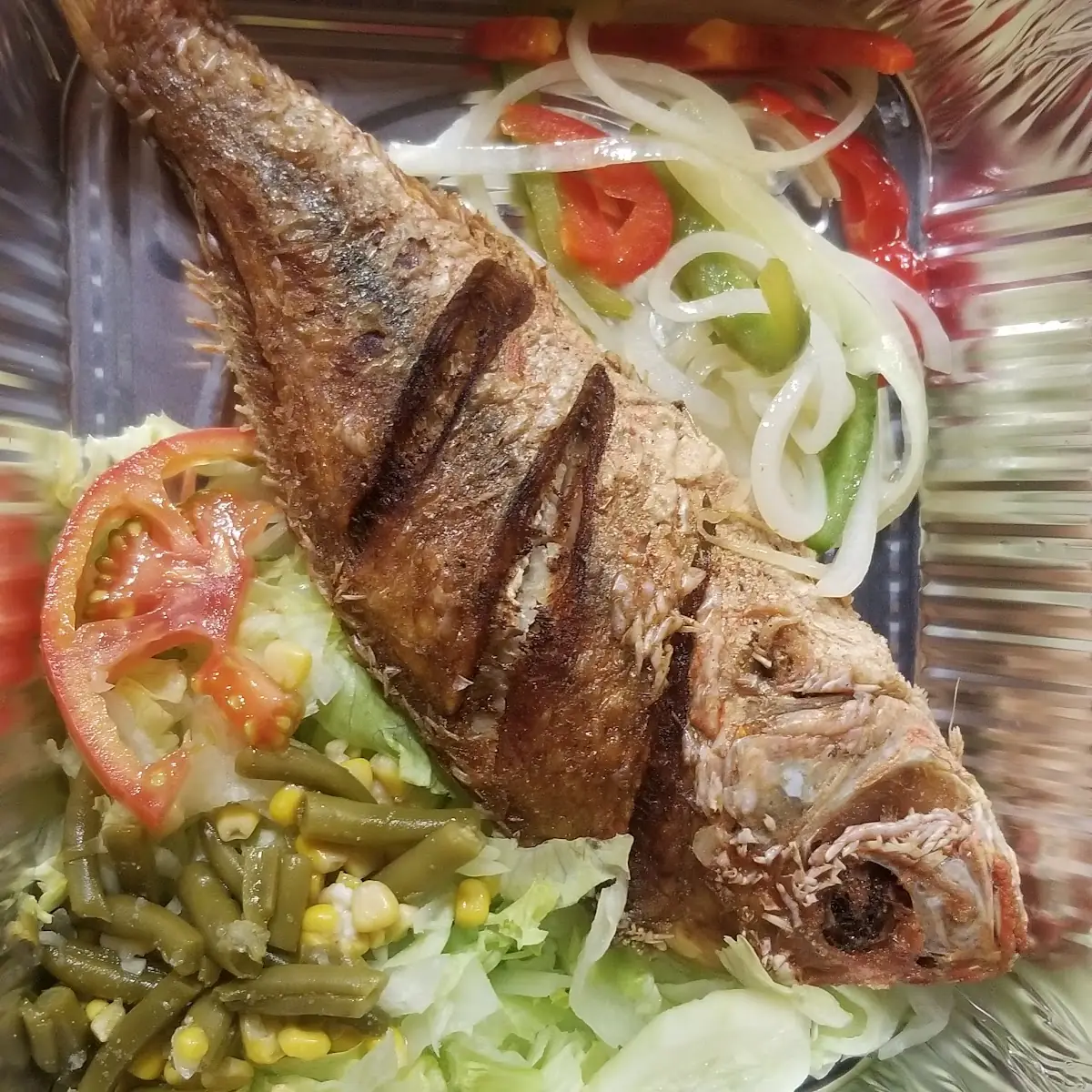 Pargo Rojo Frito Fried Red Snapper