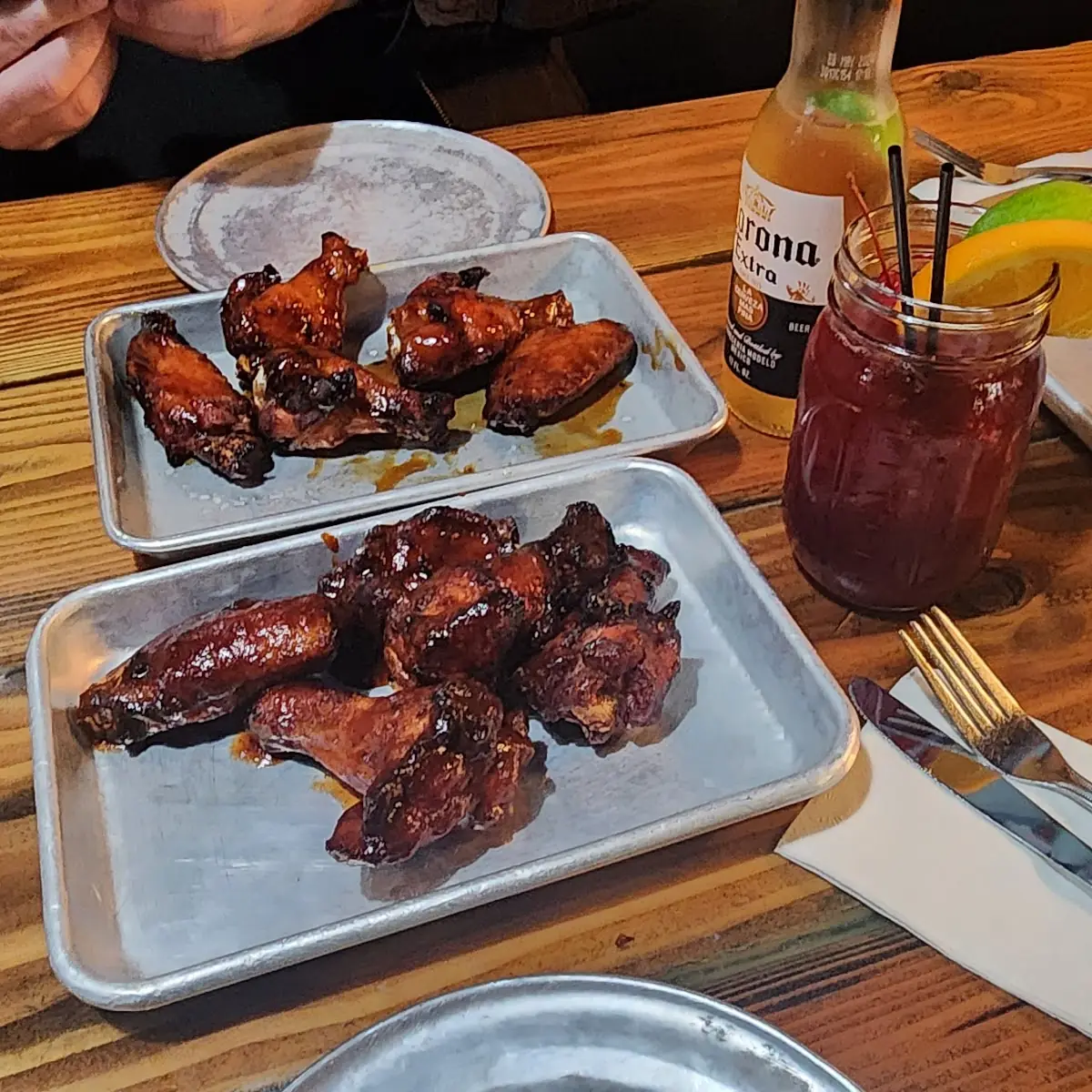 Smokehouse Chicken Wings Appetizer