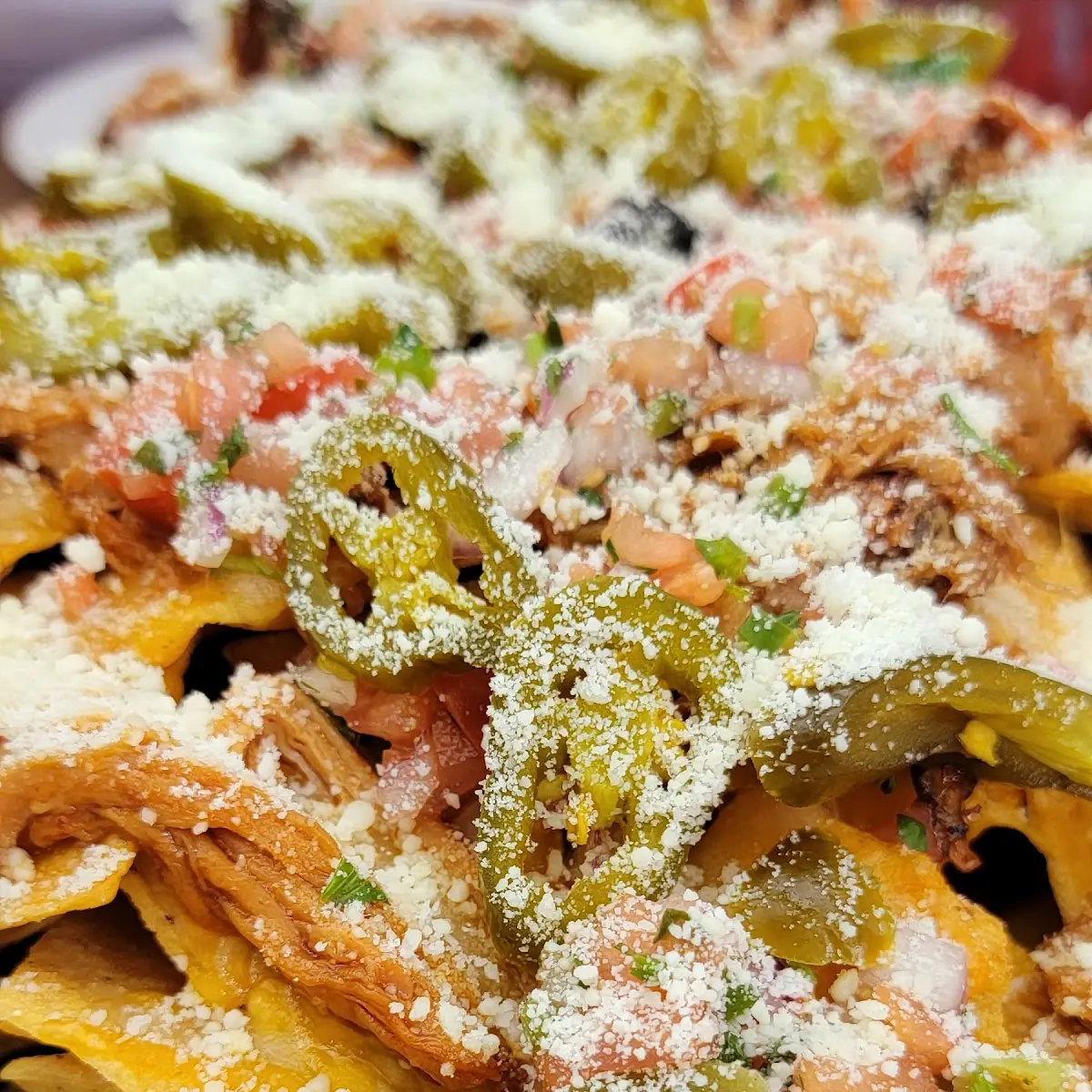 BBQ Pork Nachos