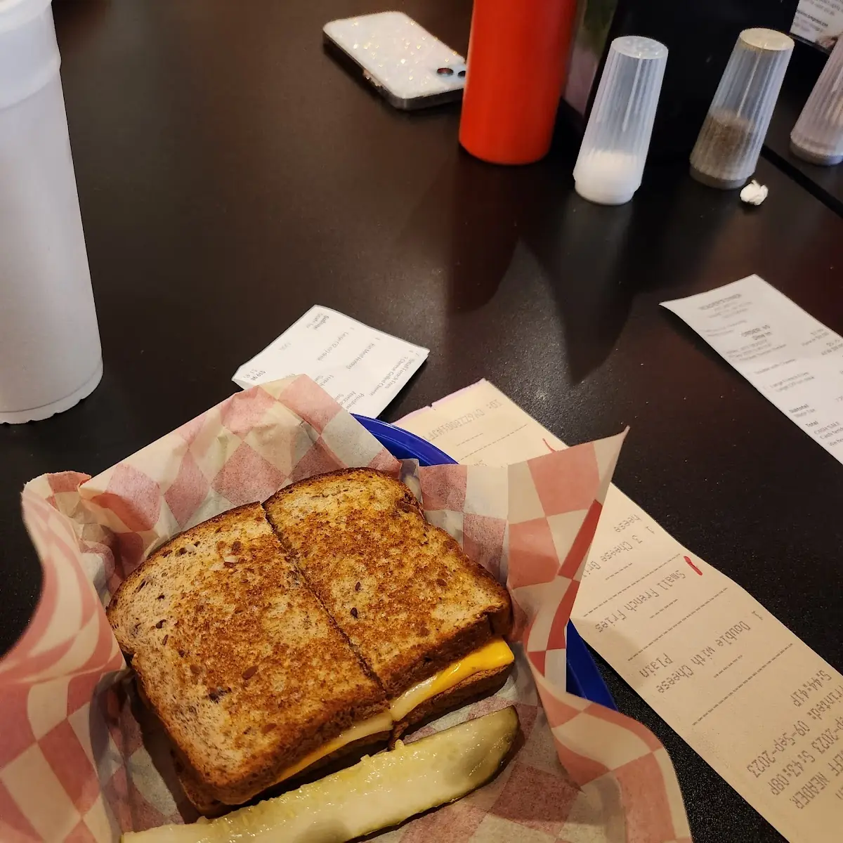 Three Cheese Grilled Chicken Sandwich