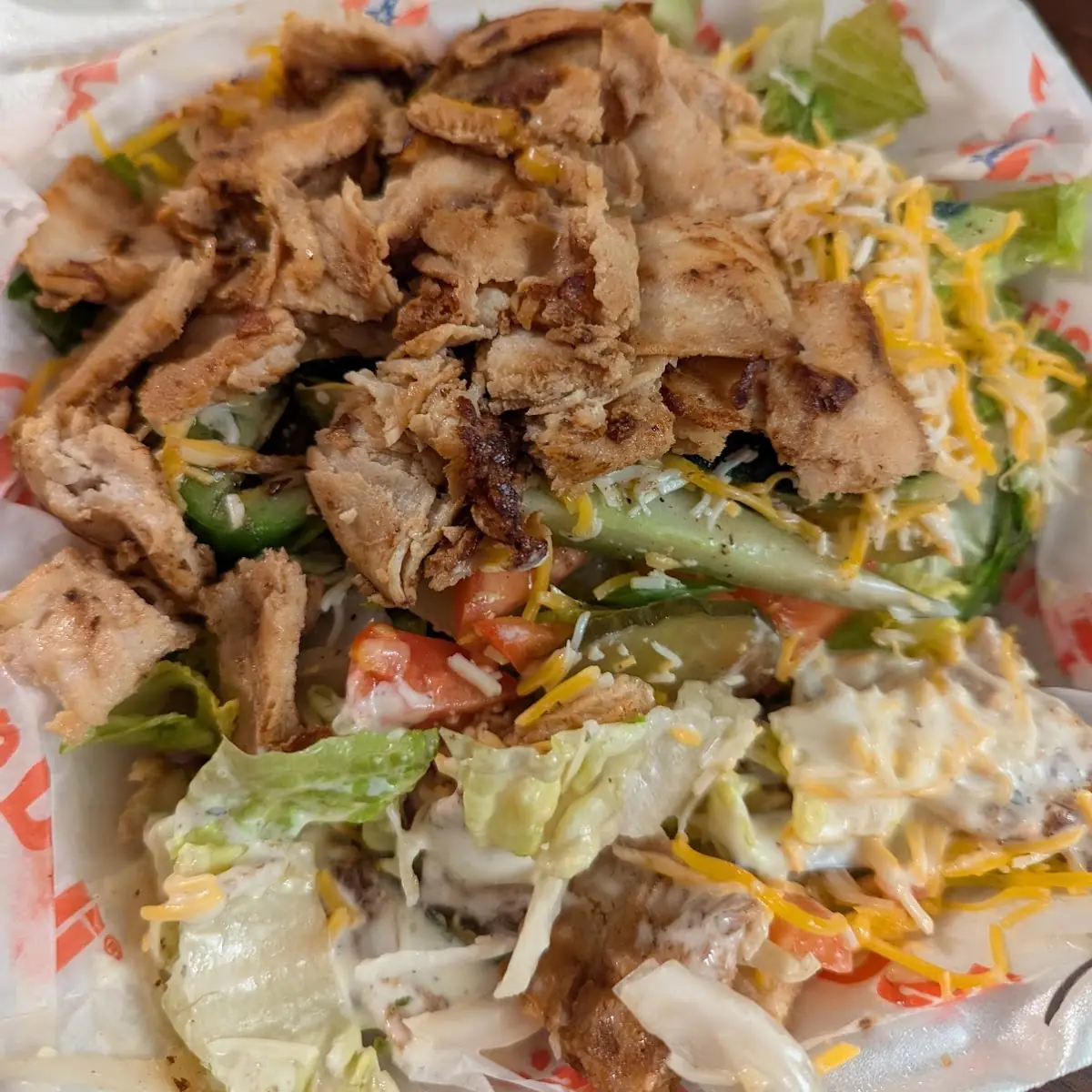 Grilled Chicken Salad Only