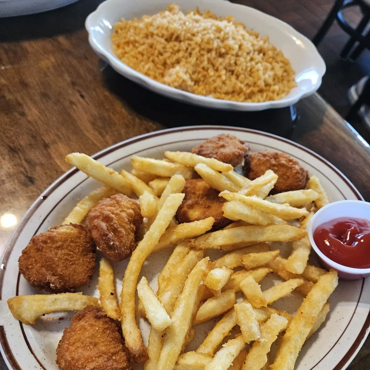 Chicken Nuggets and Fries