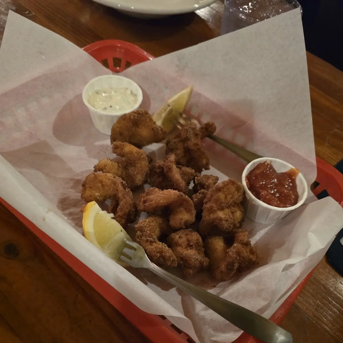 Fried Shrimp Appetizer Platter