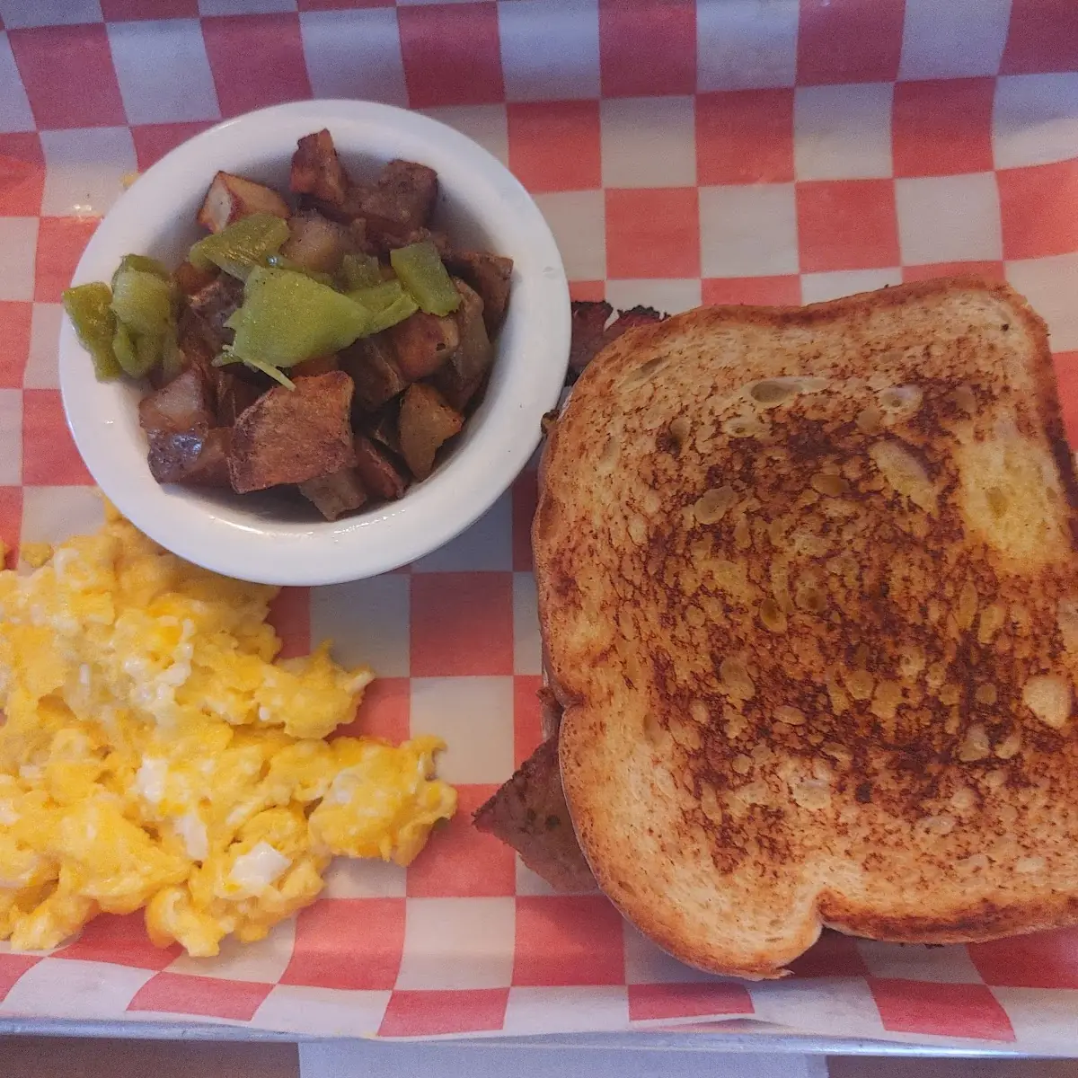 Brisket Grilled Cheese Sandwich