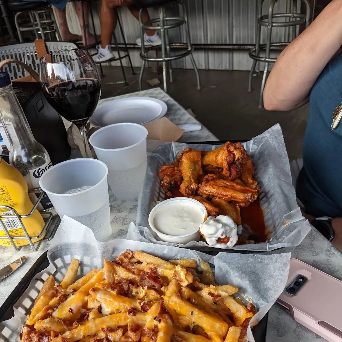 Garlic Parmesan Bacon Fries