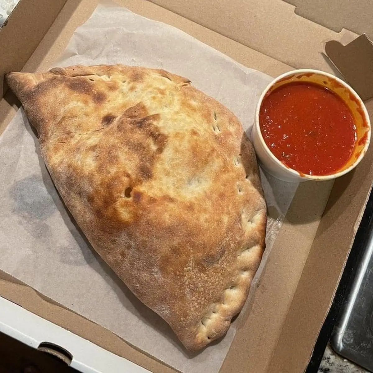 Buffalo Chicken Calzone