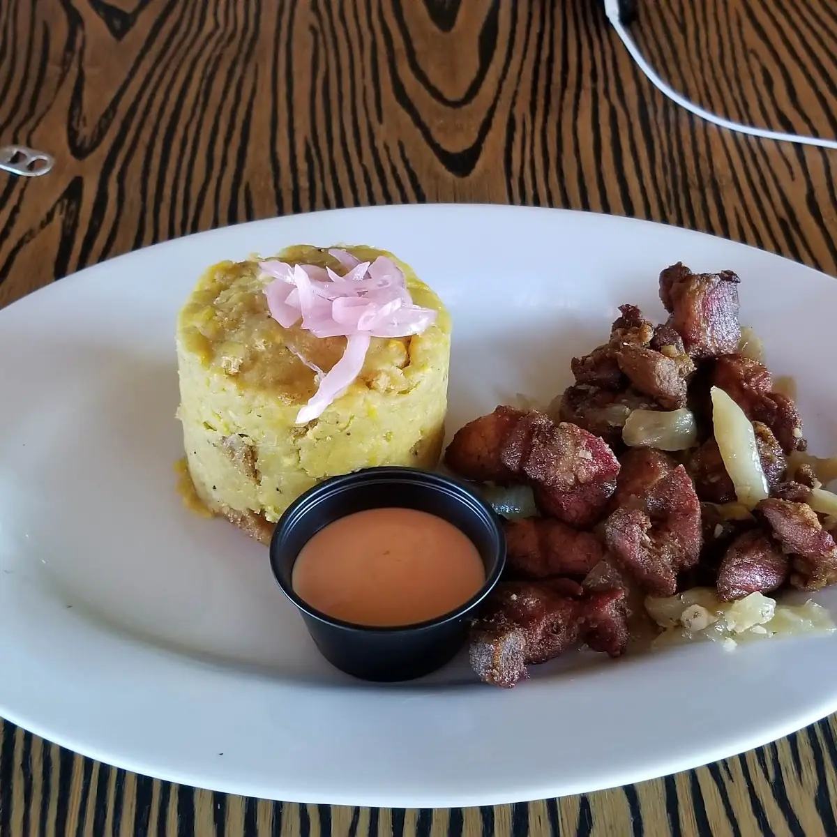 Carne Frita with Mofongo
