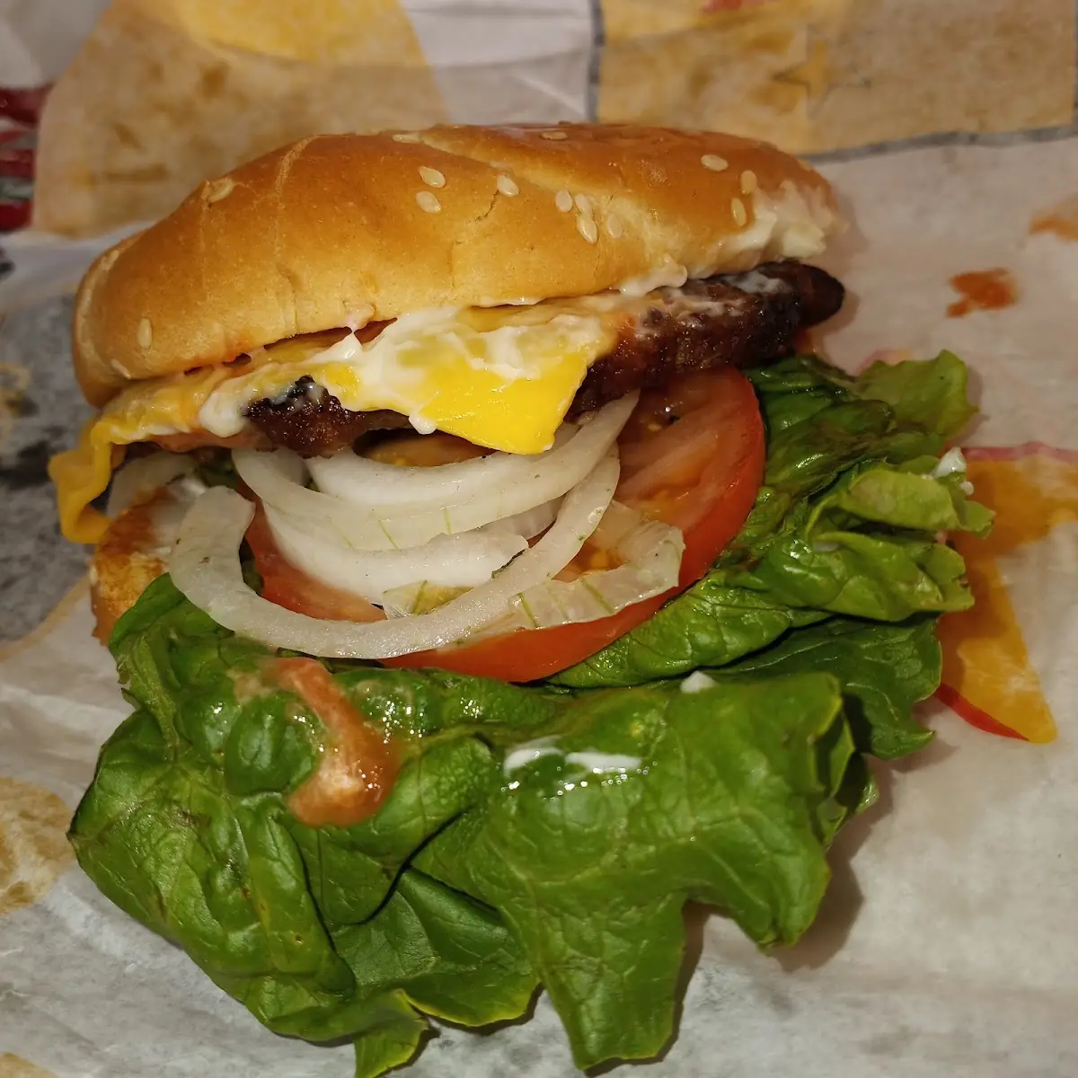 Number 1 Star Cheese Burger