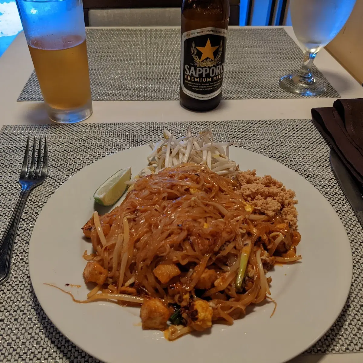 Pad Thai with Tofu