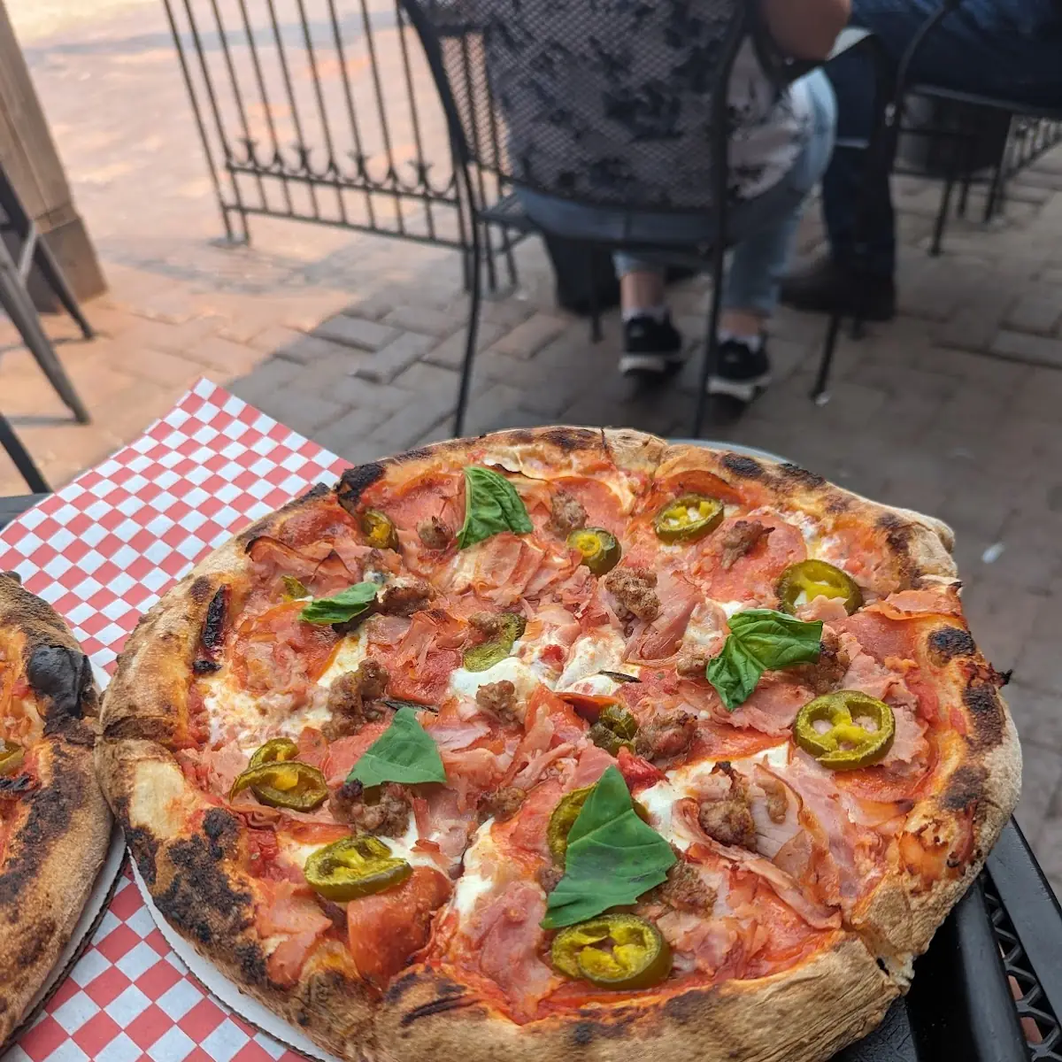 Create Your Own Meat Pizza with Jalapenos