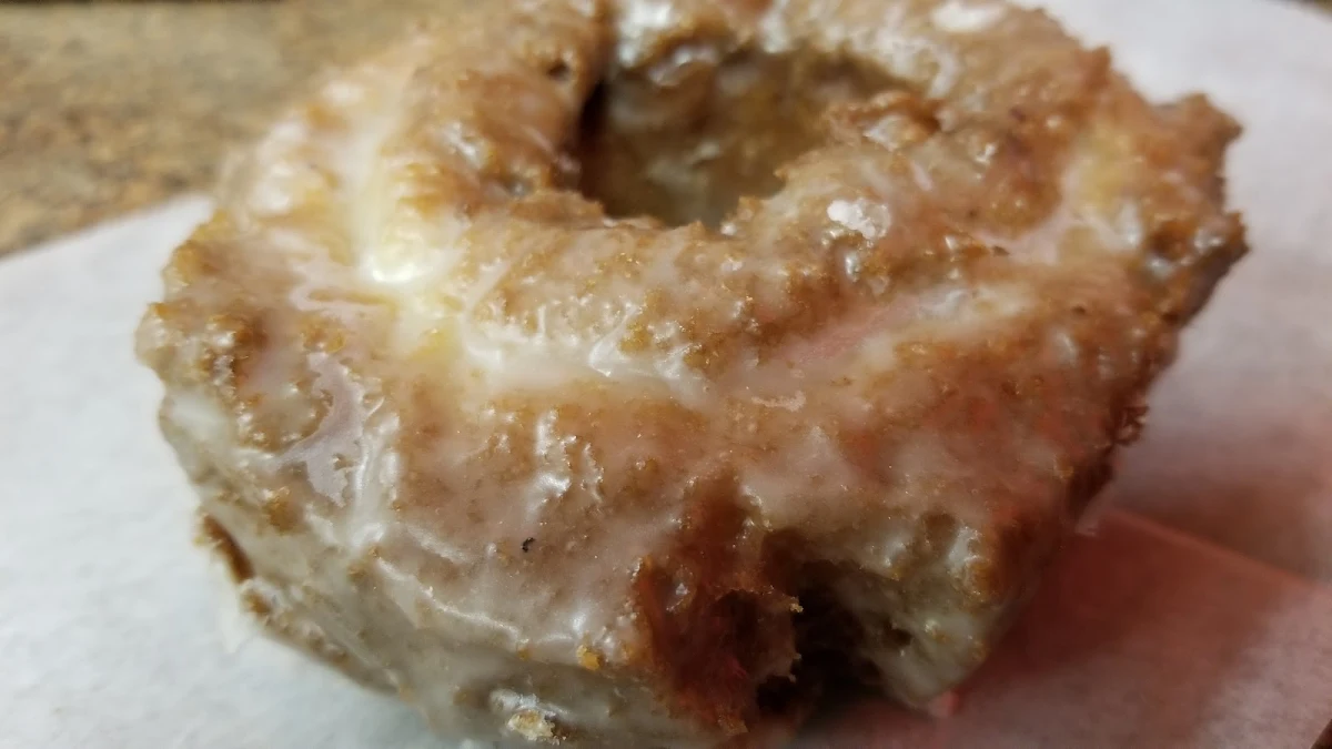 Sour Cream Glazed Donut