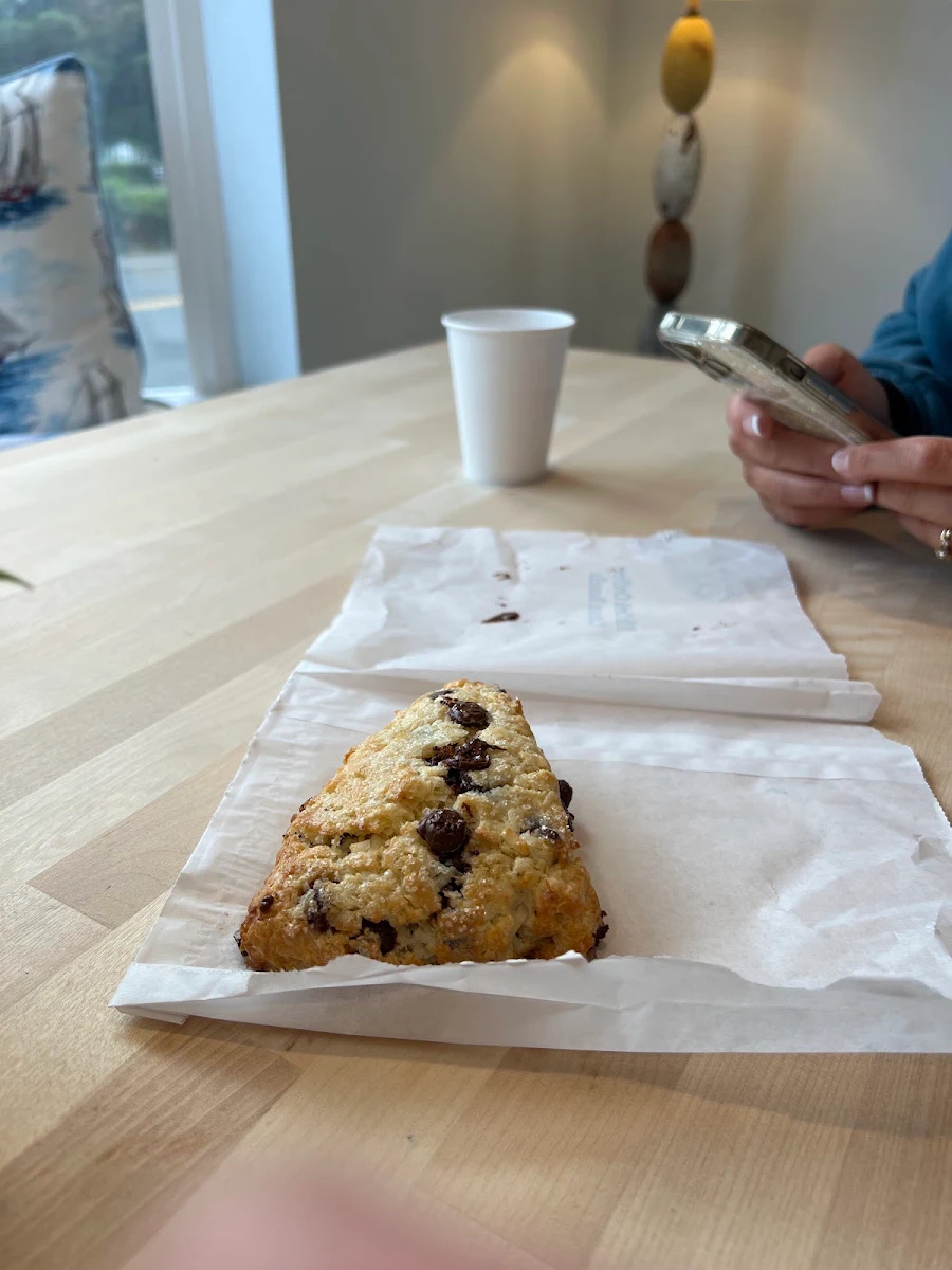 Chocolate Chip Coconut Scone