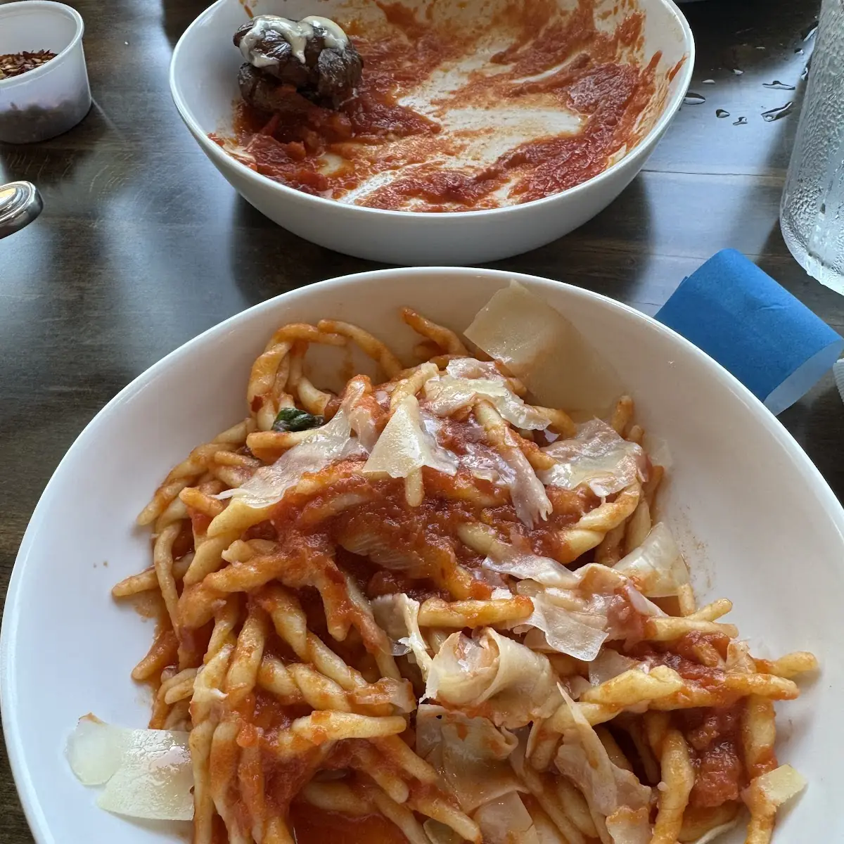 Trofie Arrabiata Pasta