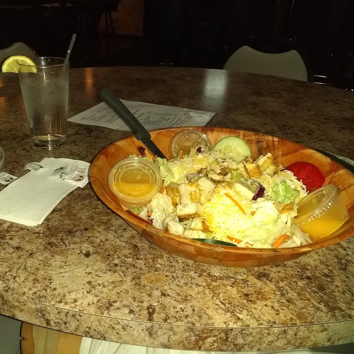 Salad with Grilled Chicken