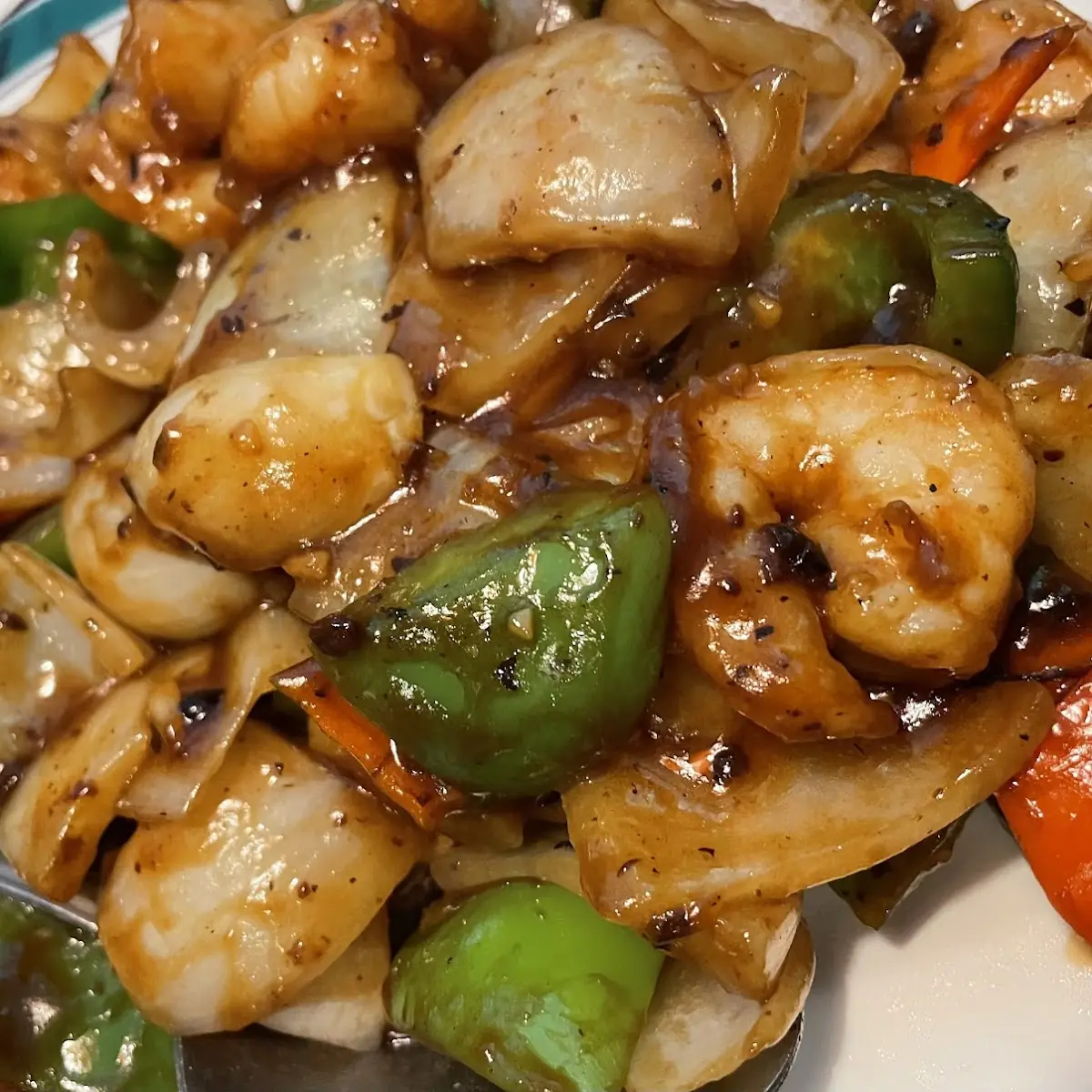 Shrimp with Black Bean Sauce